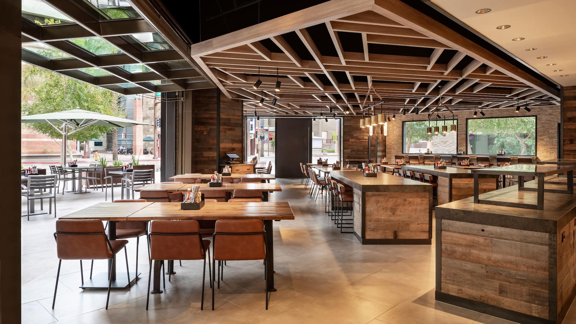 Hyatt Regency Phoenix Barrel and Bushel Seating