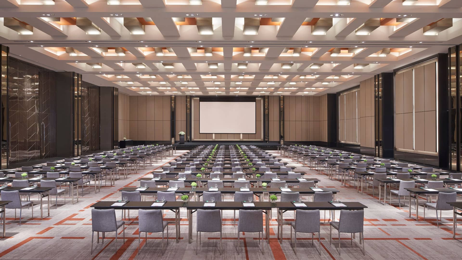 Grand Hyatt Hefei Grand Ballroom Classroom Setup