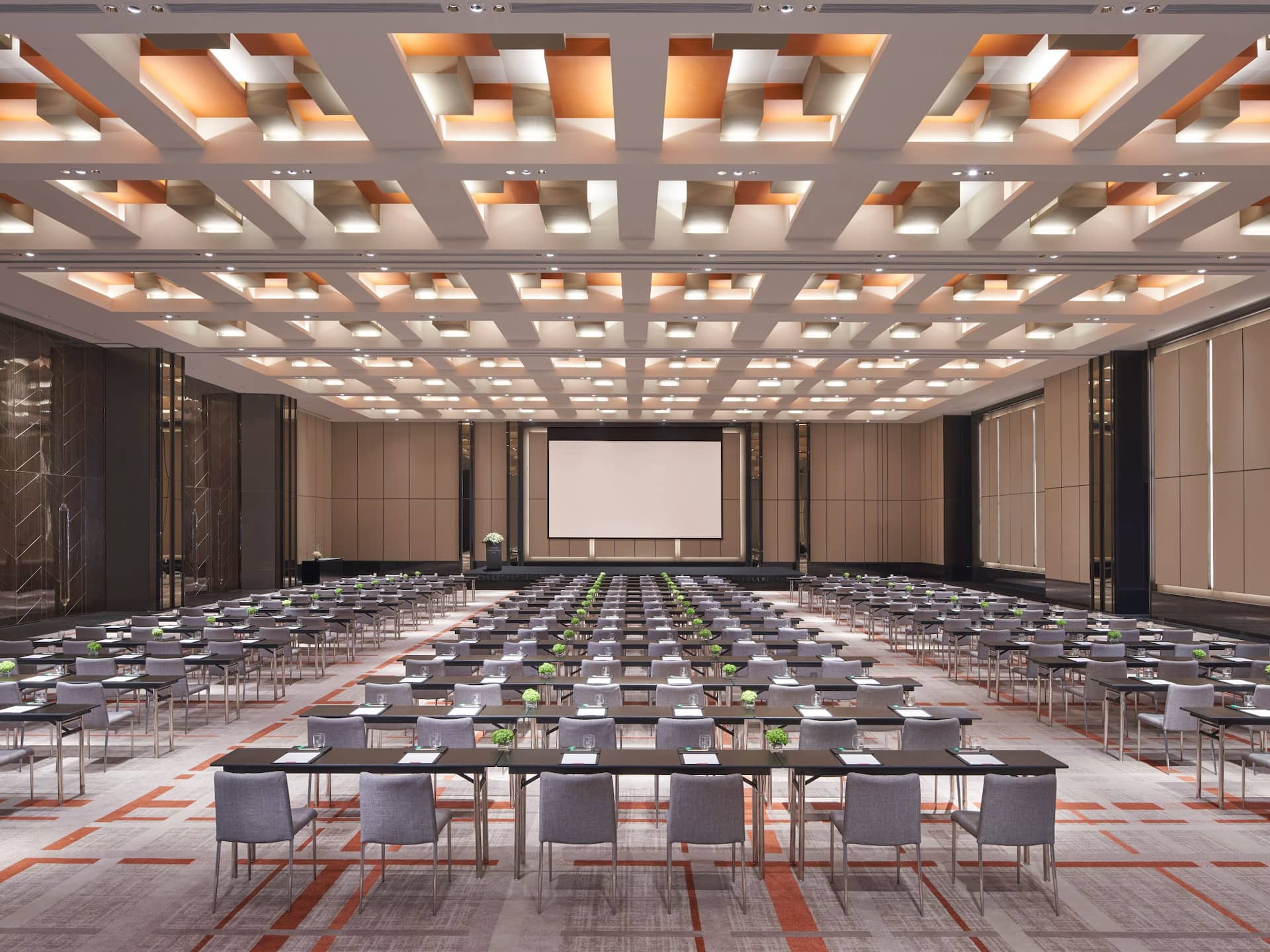 Grand Hyatt Hefei Grand Ballroom Classroom Setup