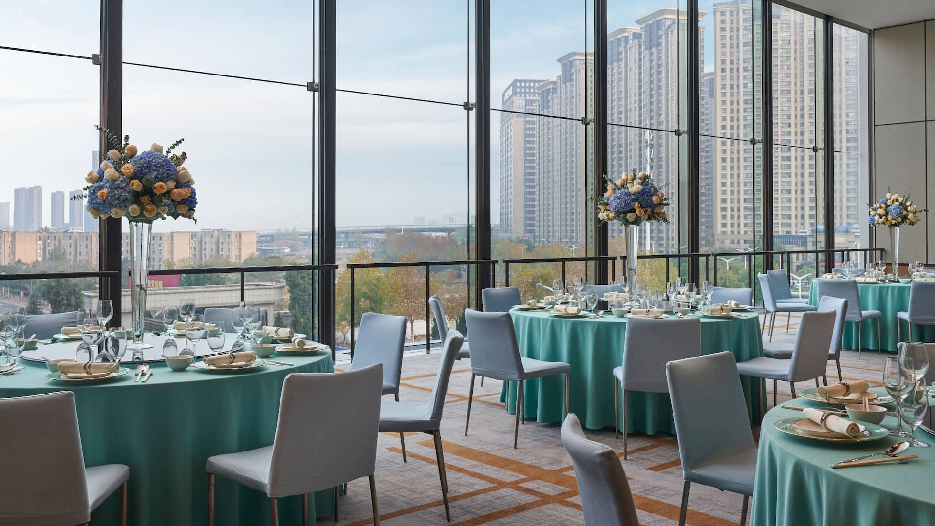 Grand Hyatt Hefei Grand Salon Banquet Setup