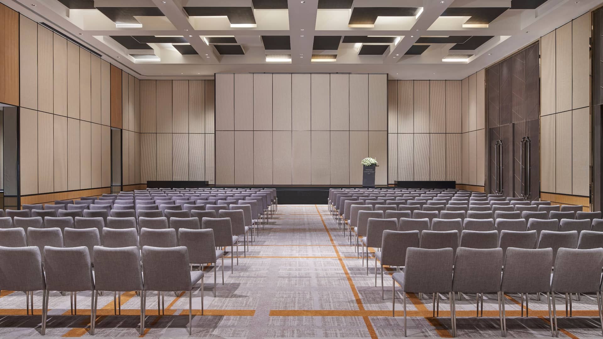 Grand Hyatt Hefei Grand Salon Classroom Setup