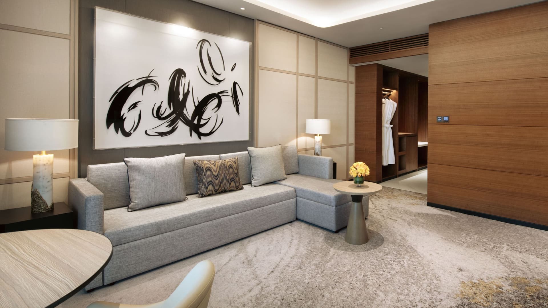 2 of 2 Hyatt Place Taiyuan Longcheng King Bed Suite Living Room