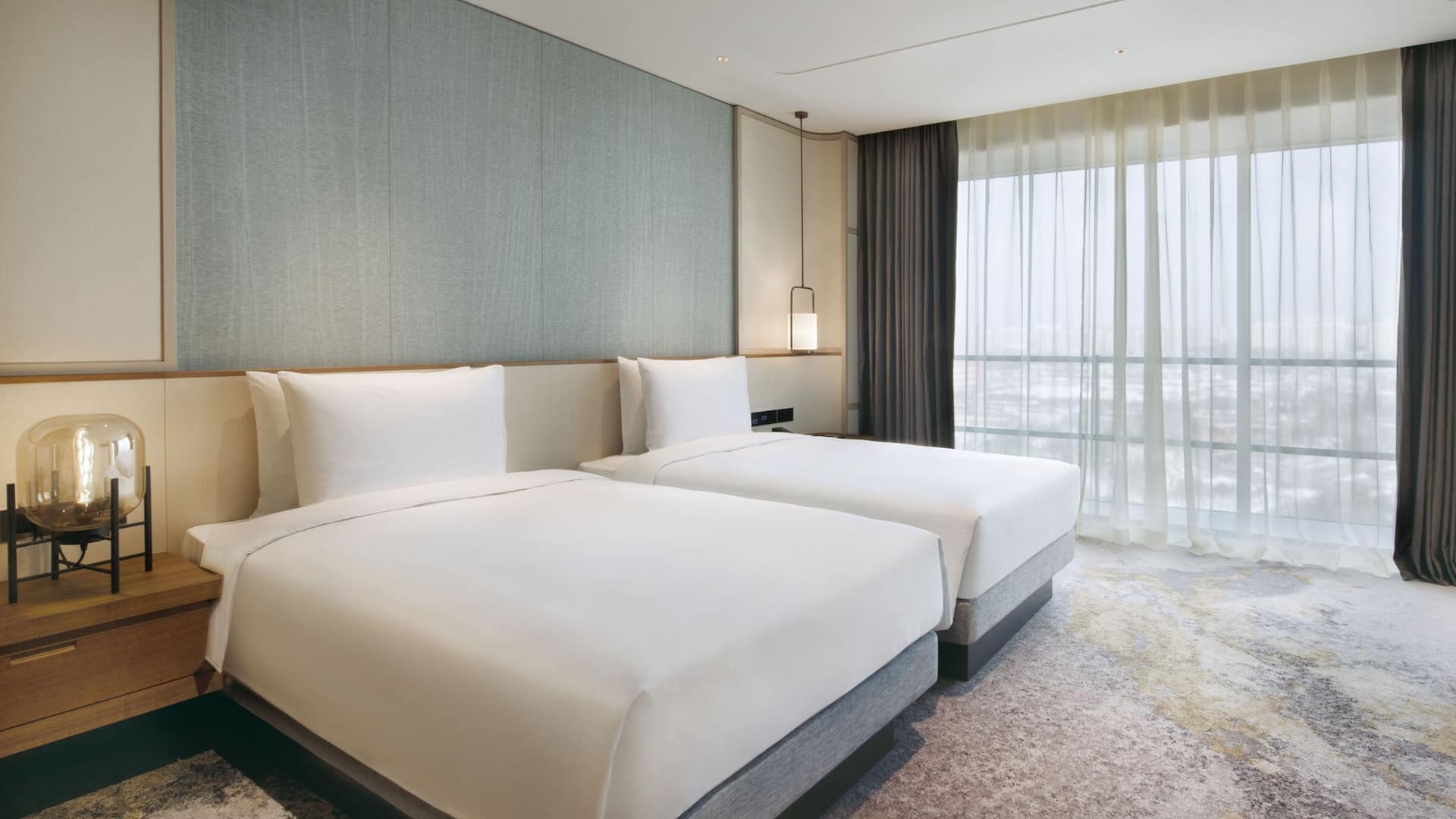 1 of 2 Hyatt Place Taiyuan Longcheng Two Twin Beds Suite