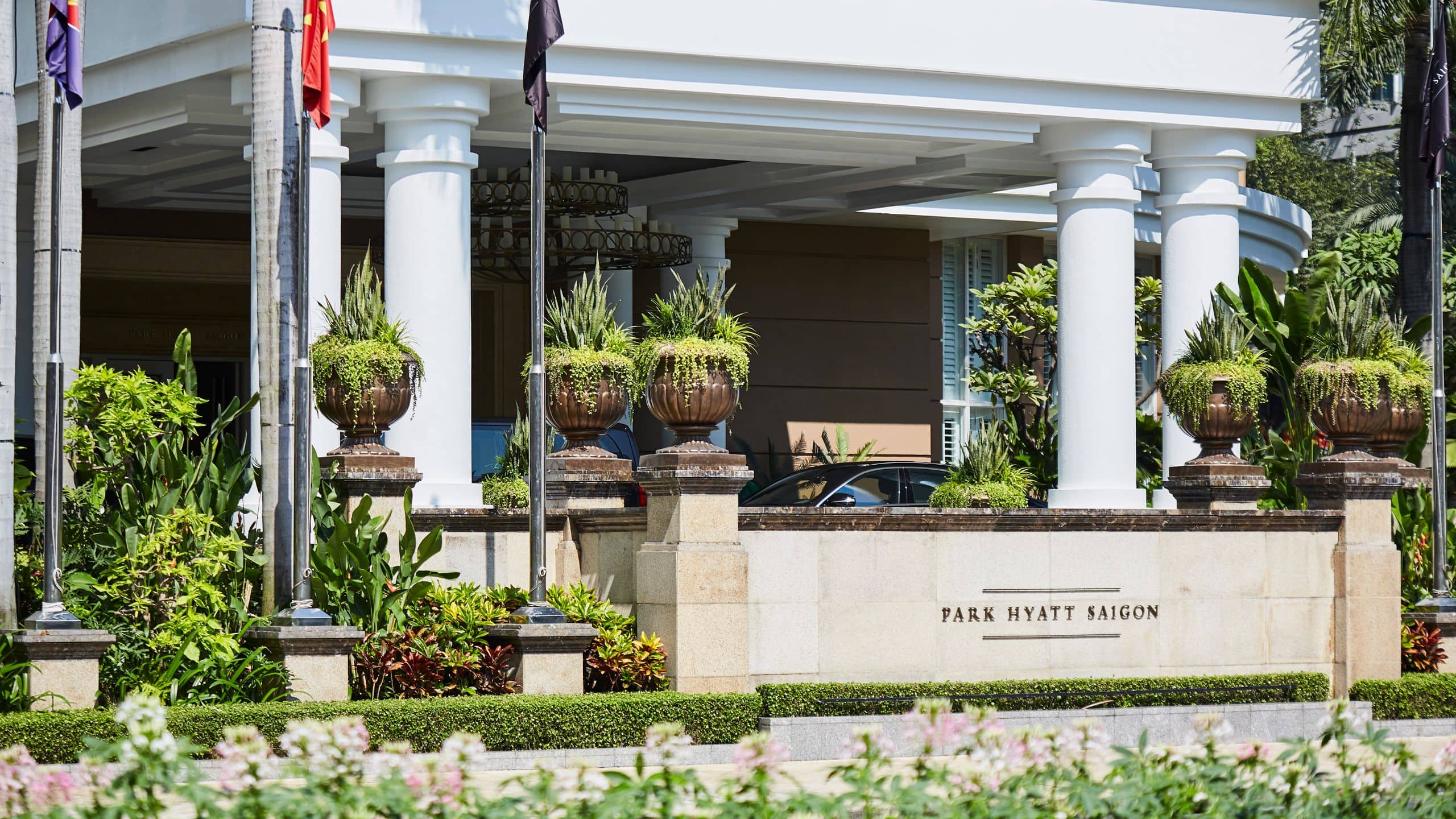 Park Hyatt Saigon Exterior Entrance