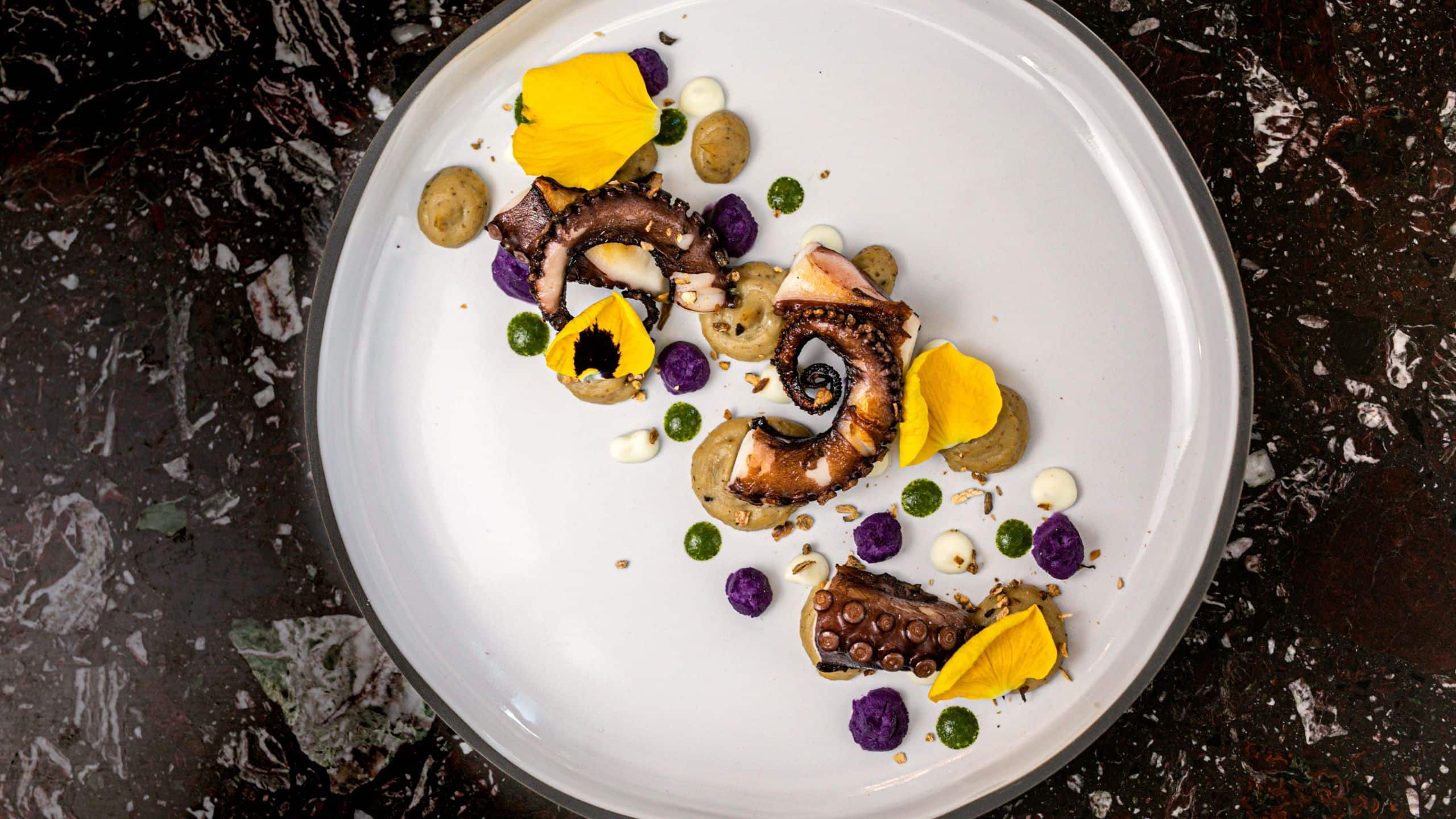 Hyatt Centric Milan Centrale Cumi Restaurant Dish Octopus