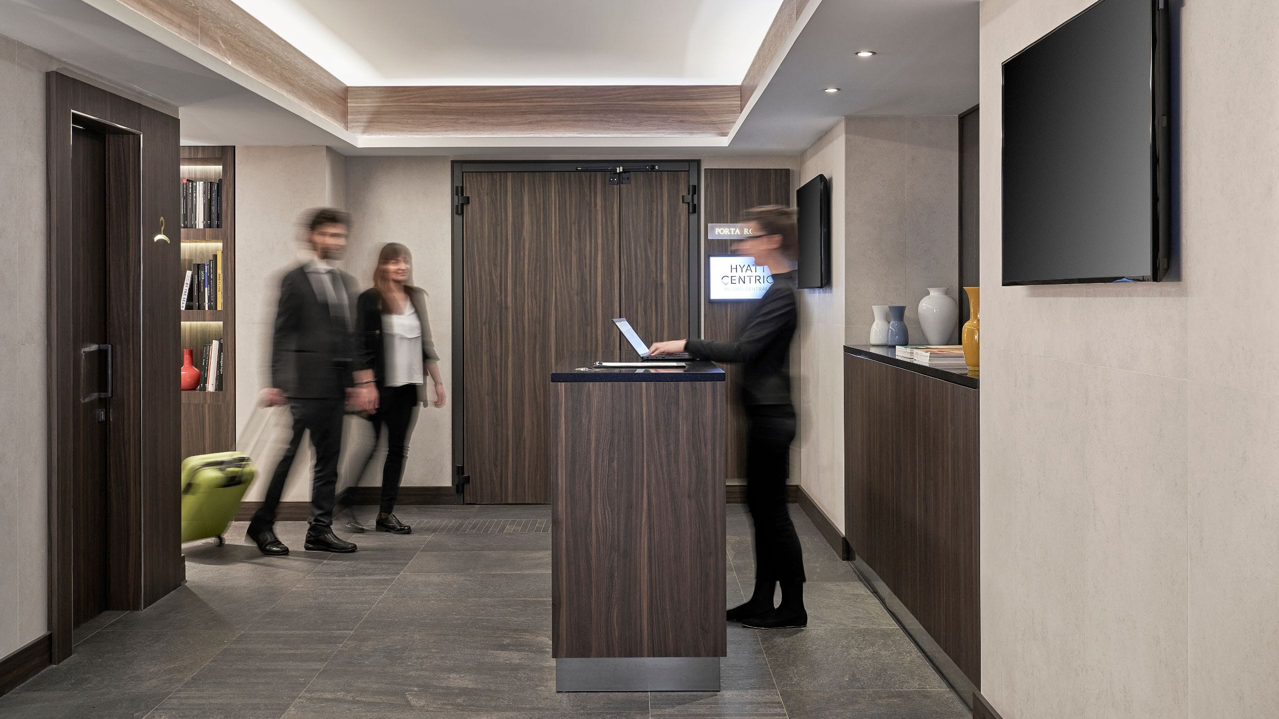 Hyatt Centric Milan Centrale Meeting Room Foyer People