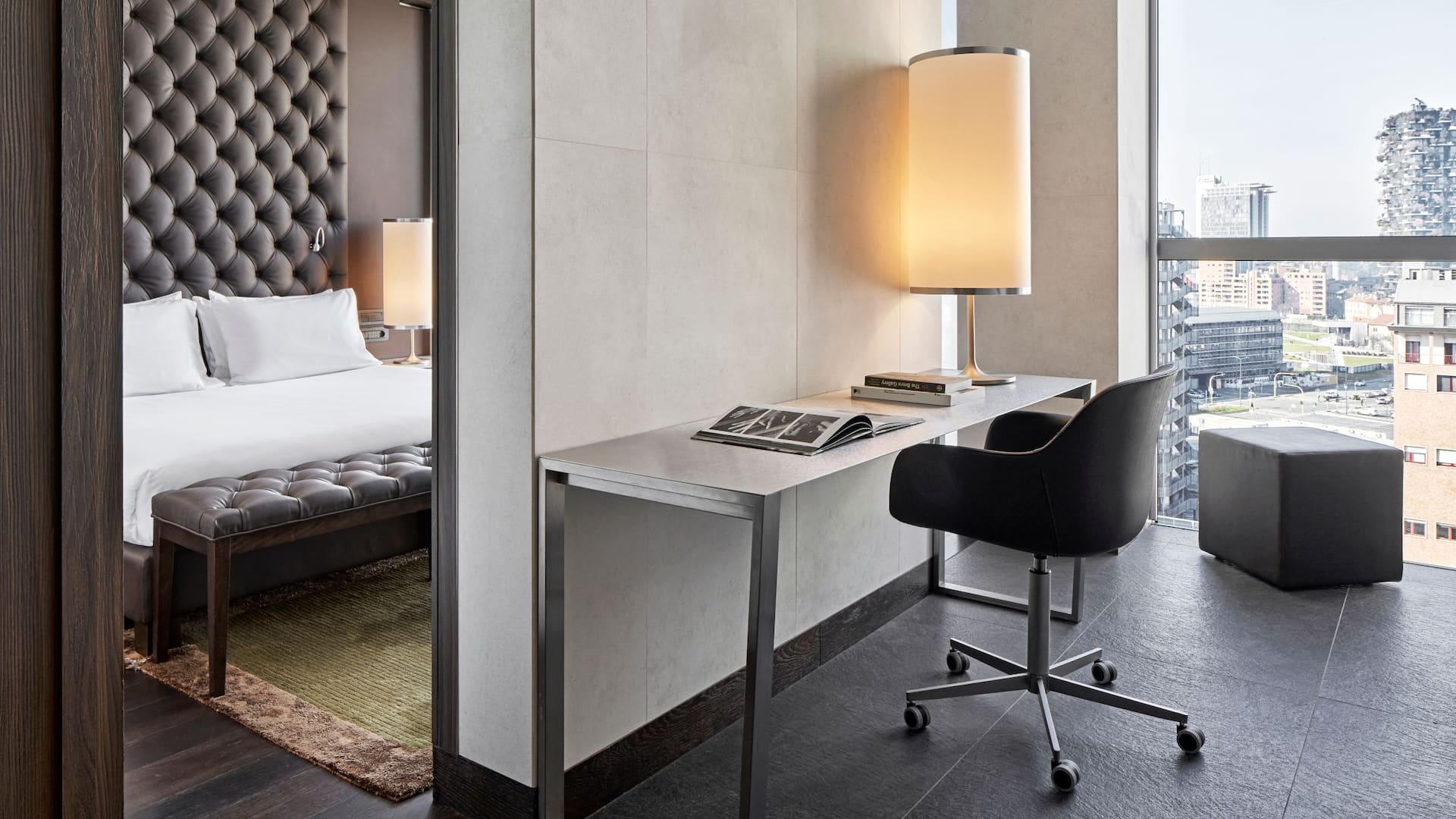 2 of 5 Hyatt Centric Milan Centrale Premium Suite Living Area