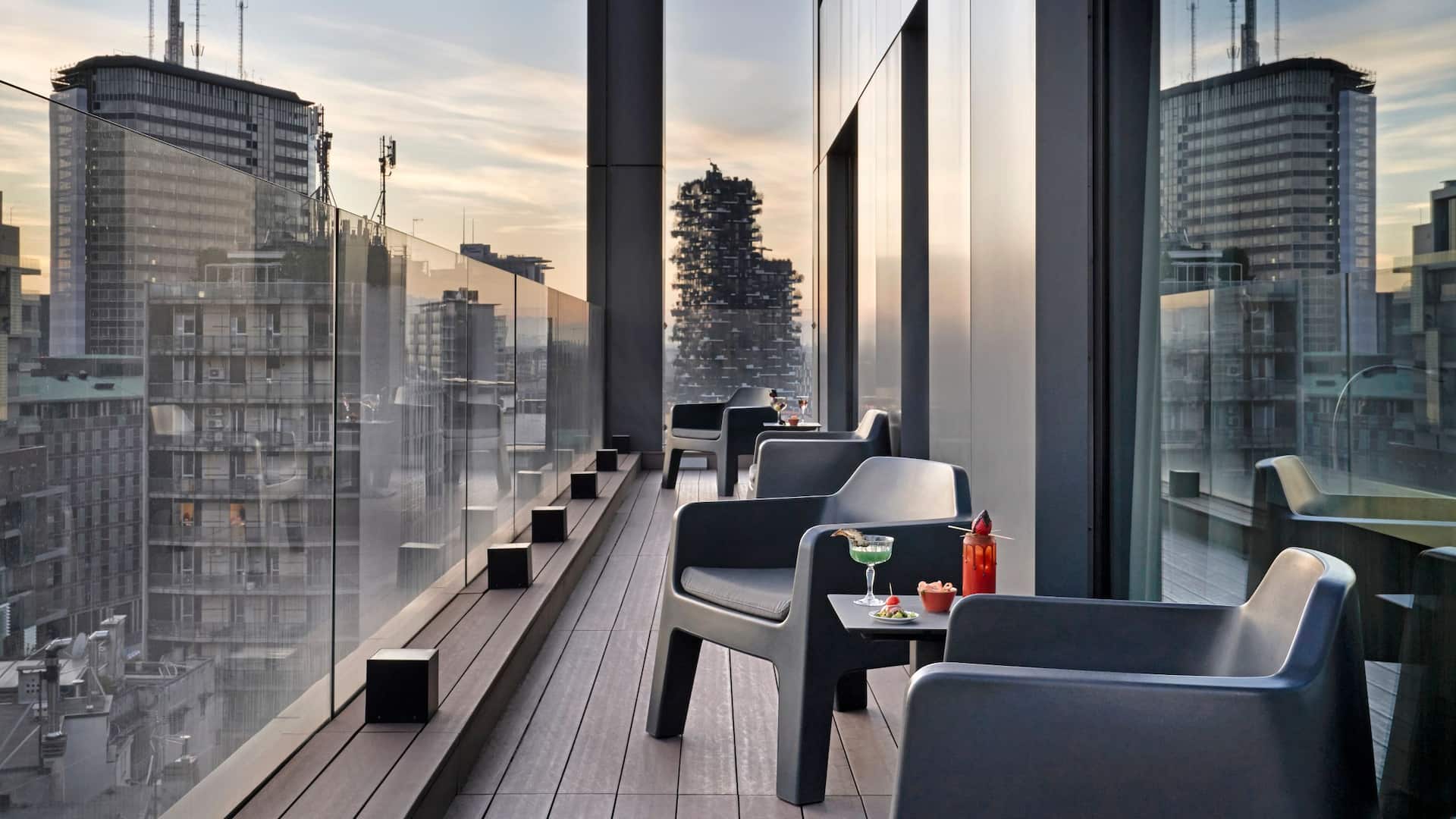 3 of 5 Hyatt Centric Milan Centrale Skyline Suite Terrace