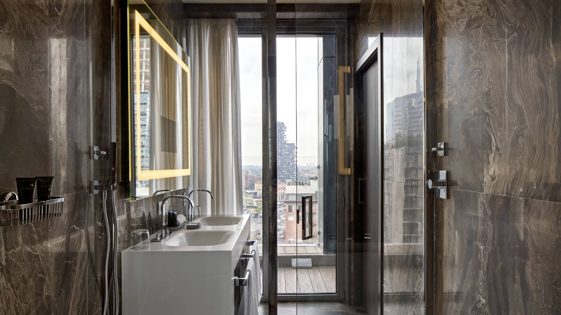 5 of 5 Hyatt Centric Milan Centrale Terrace Suite Bathroom