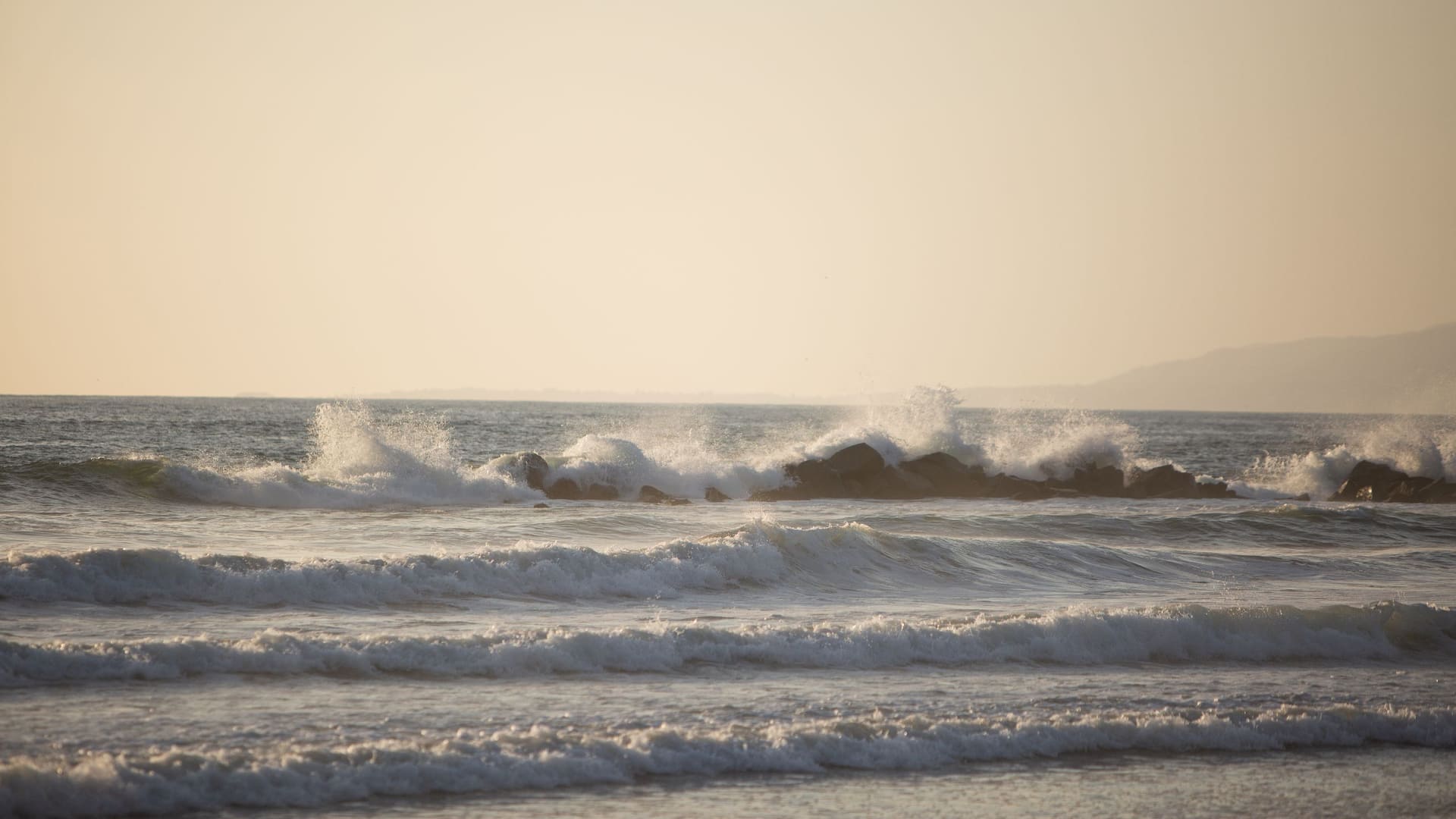 Global HY_P245 Los Angeles Venice Beach Sunset