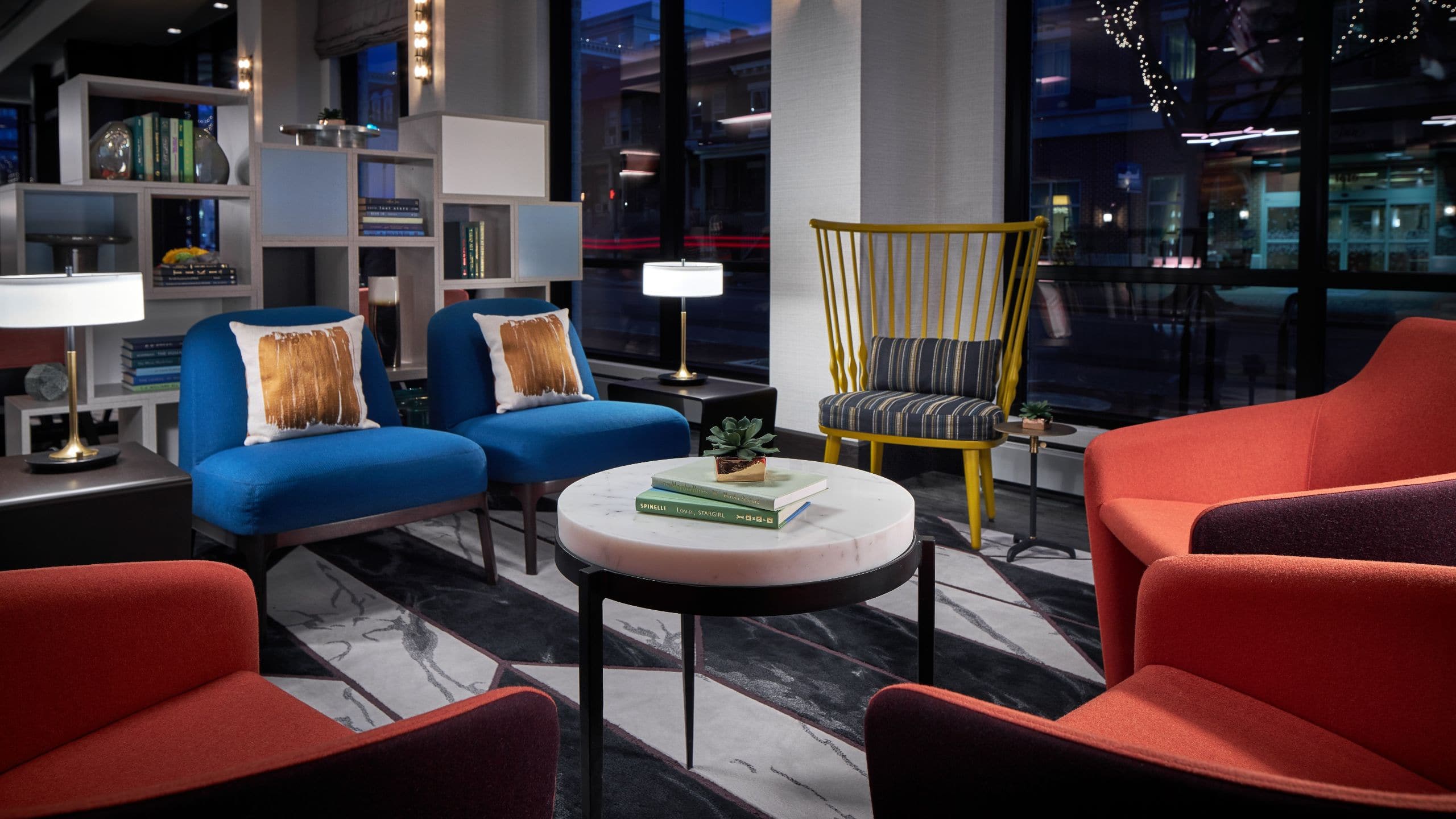 Hyatt Centric Old Town Alexandria Lobby Seating