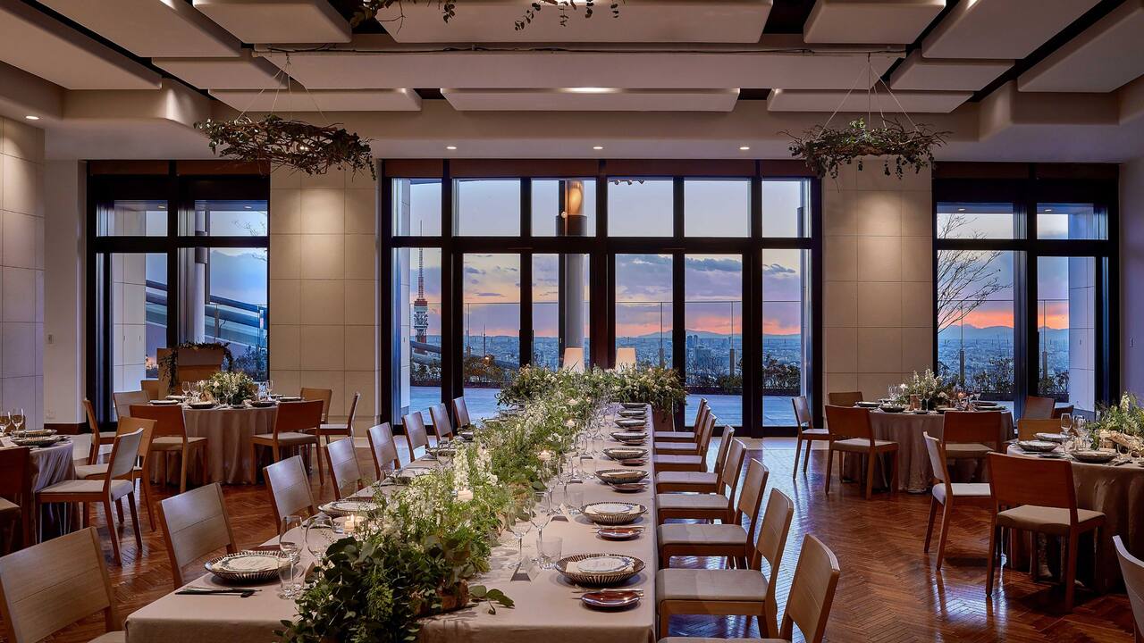 Andaz Tokyo Rooftop Studio Evening
