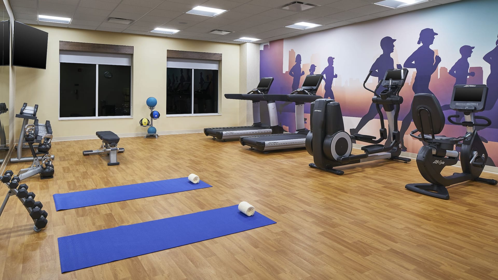 Hyatt Place Wilmington Riverfront Fitness Room