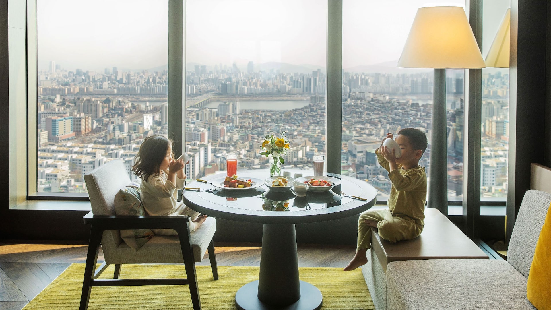 Grand Hyatt Seoul Kids Breakfast in the Room