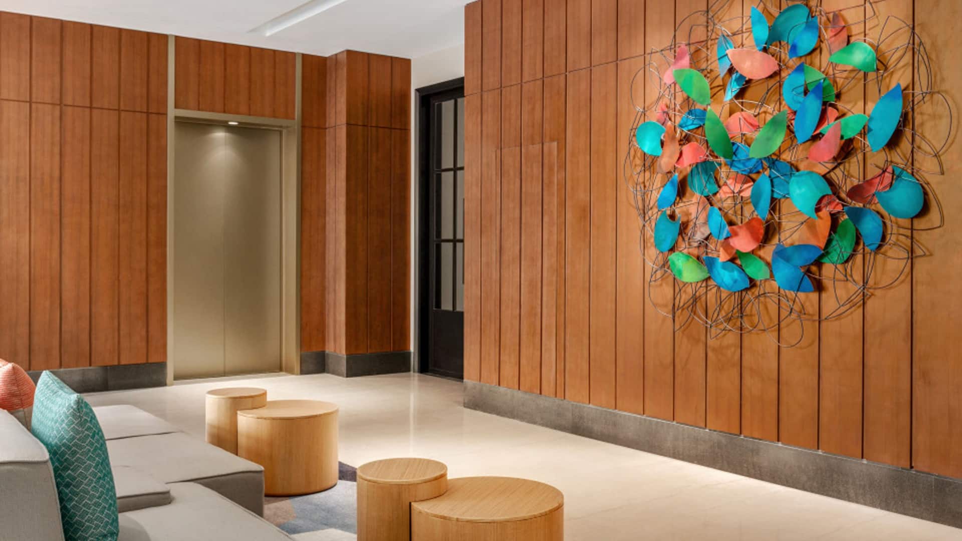 Hyatt Place Chongli Lobby Architectural Details