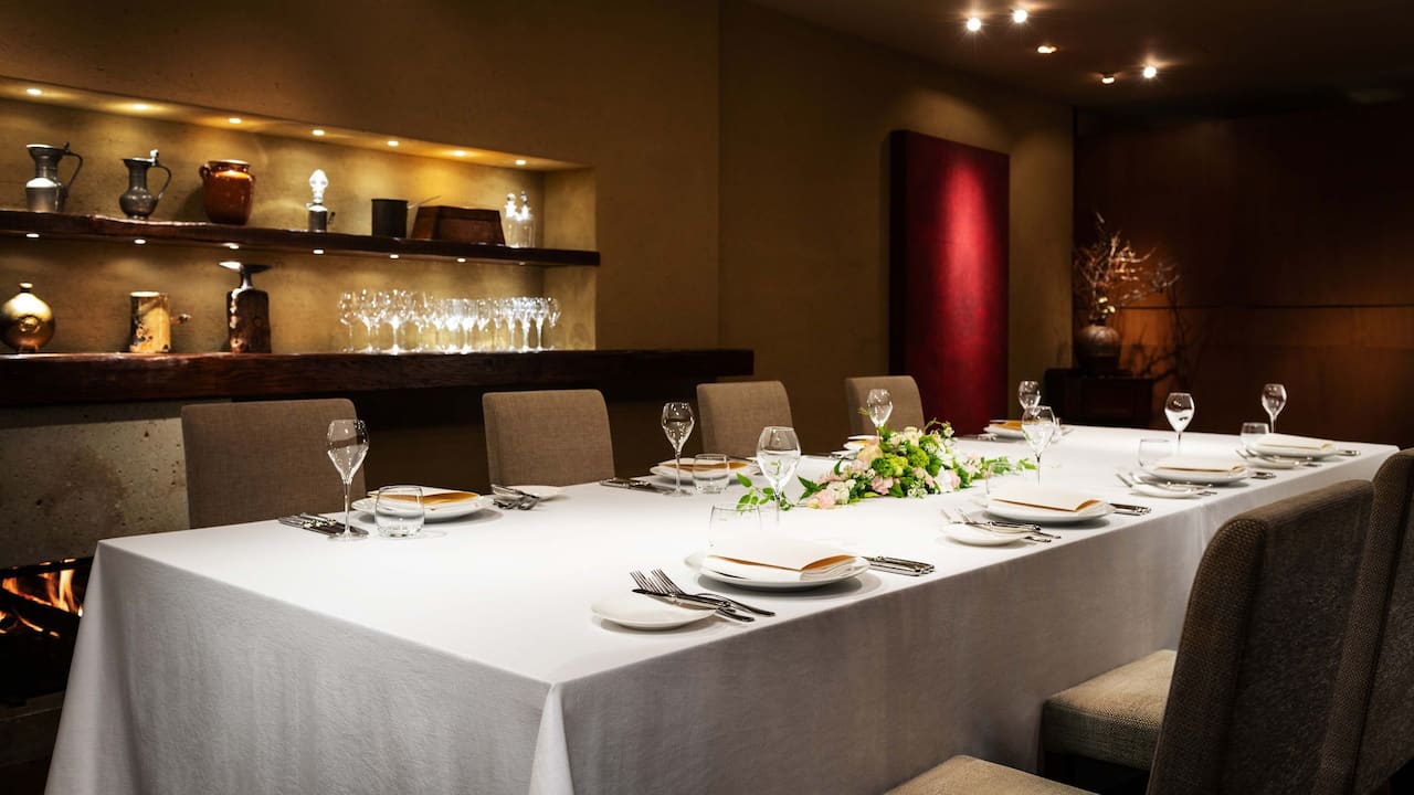 Hyatt Regency Hakone Resort & Spa| private dining room