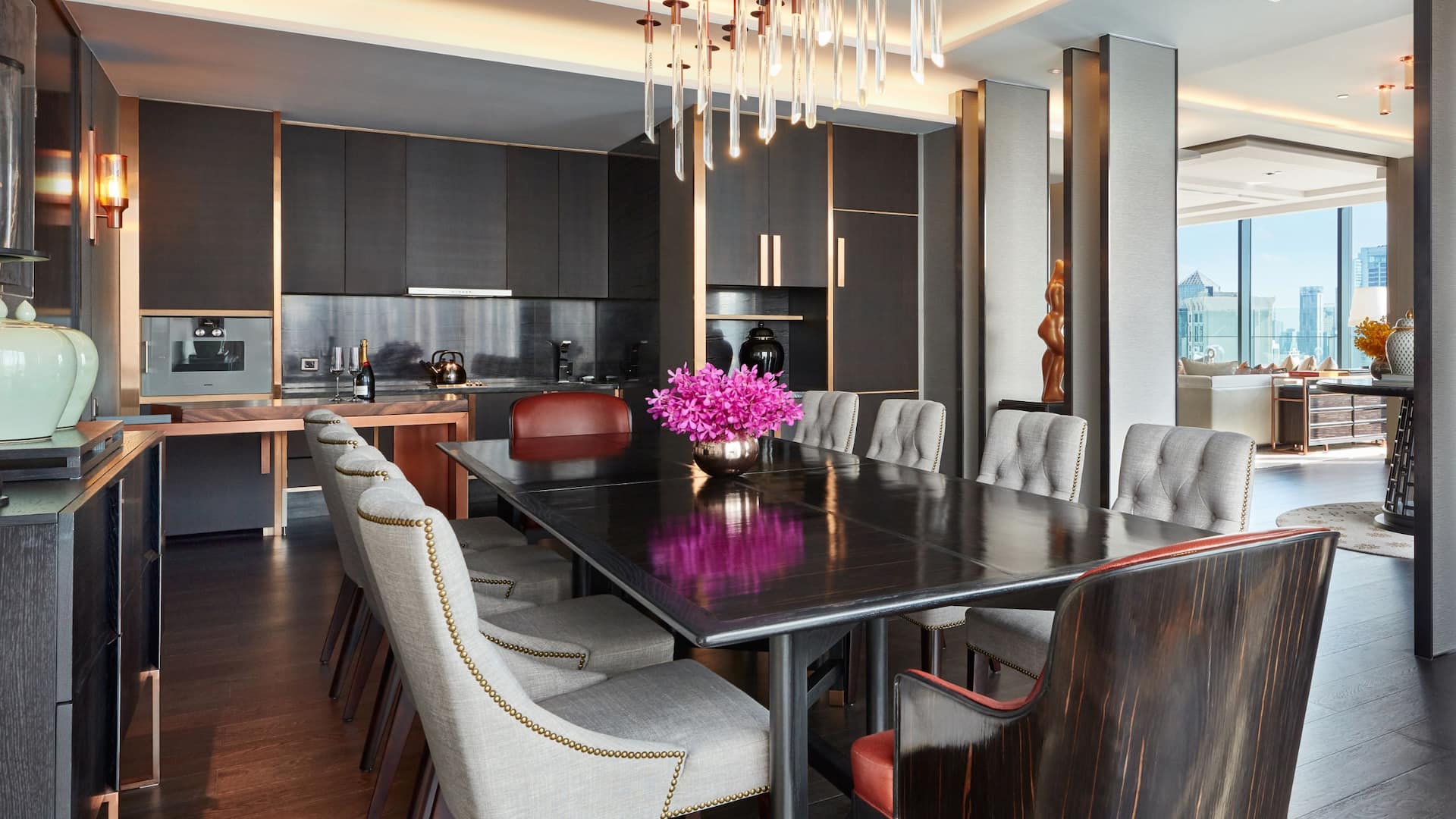 3/7 Hyatt Regency Bangkok Sukhumvit Presidential Suite Dining Room