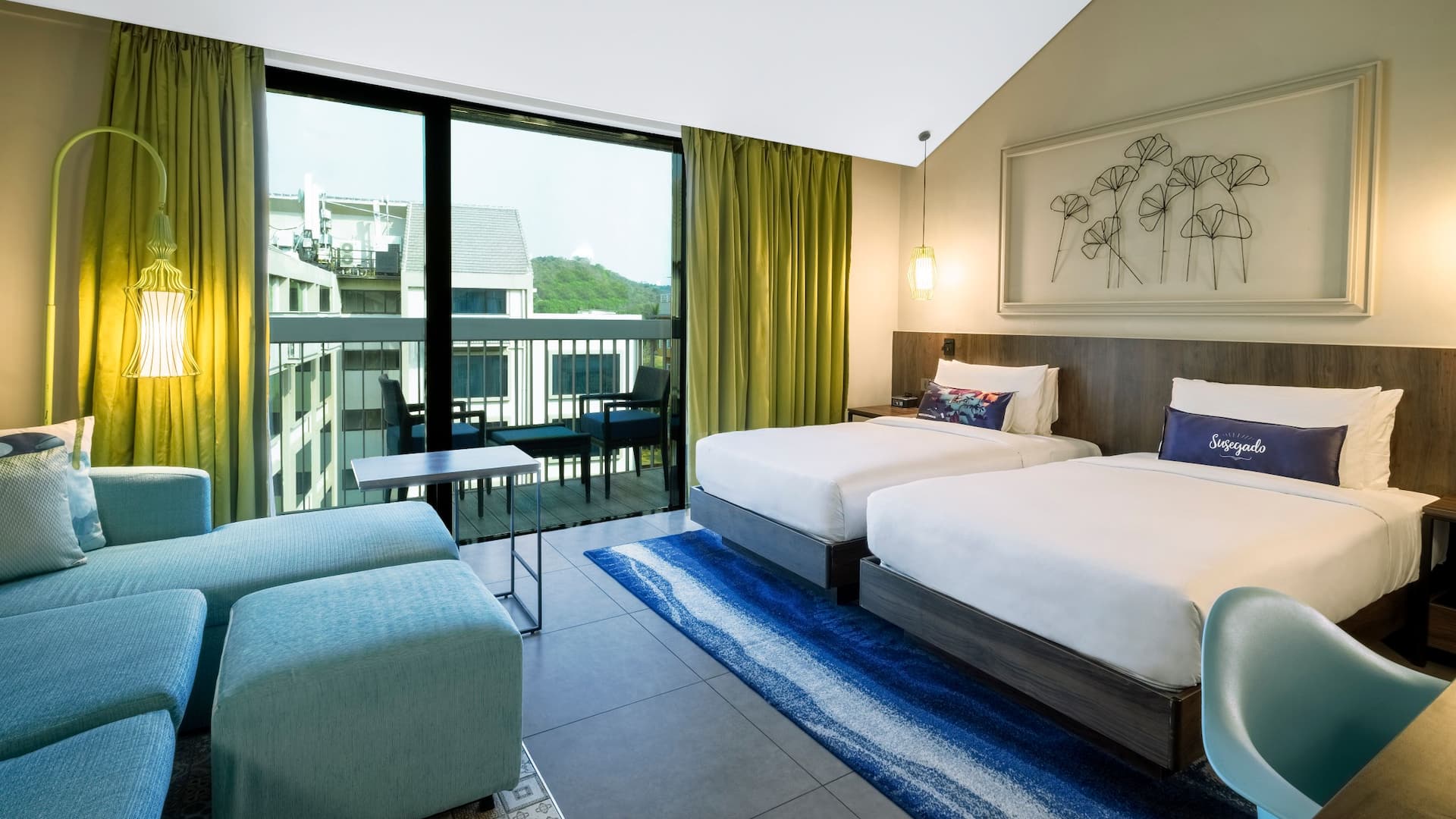 1/5 Hyatt Centric Candolim Goa Balcony Twin Room