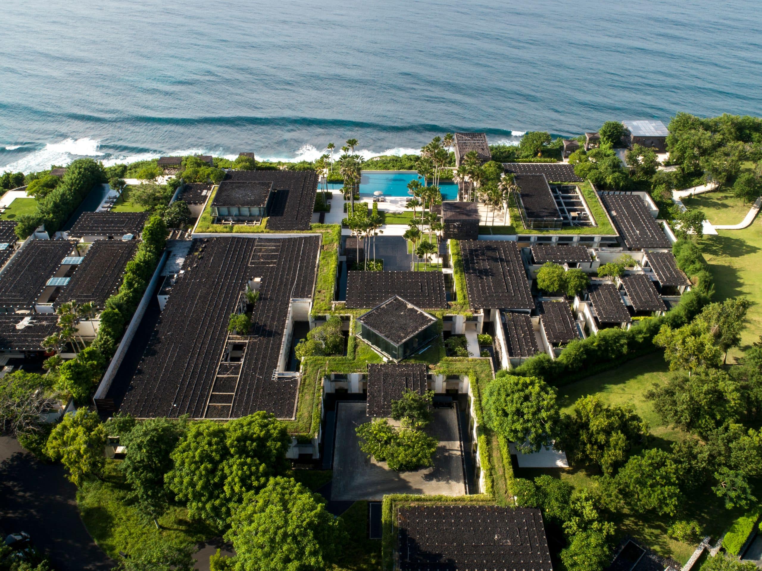 Alila Villas Uluwatu Exterior Aerial Sea View