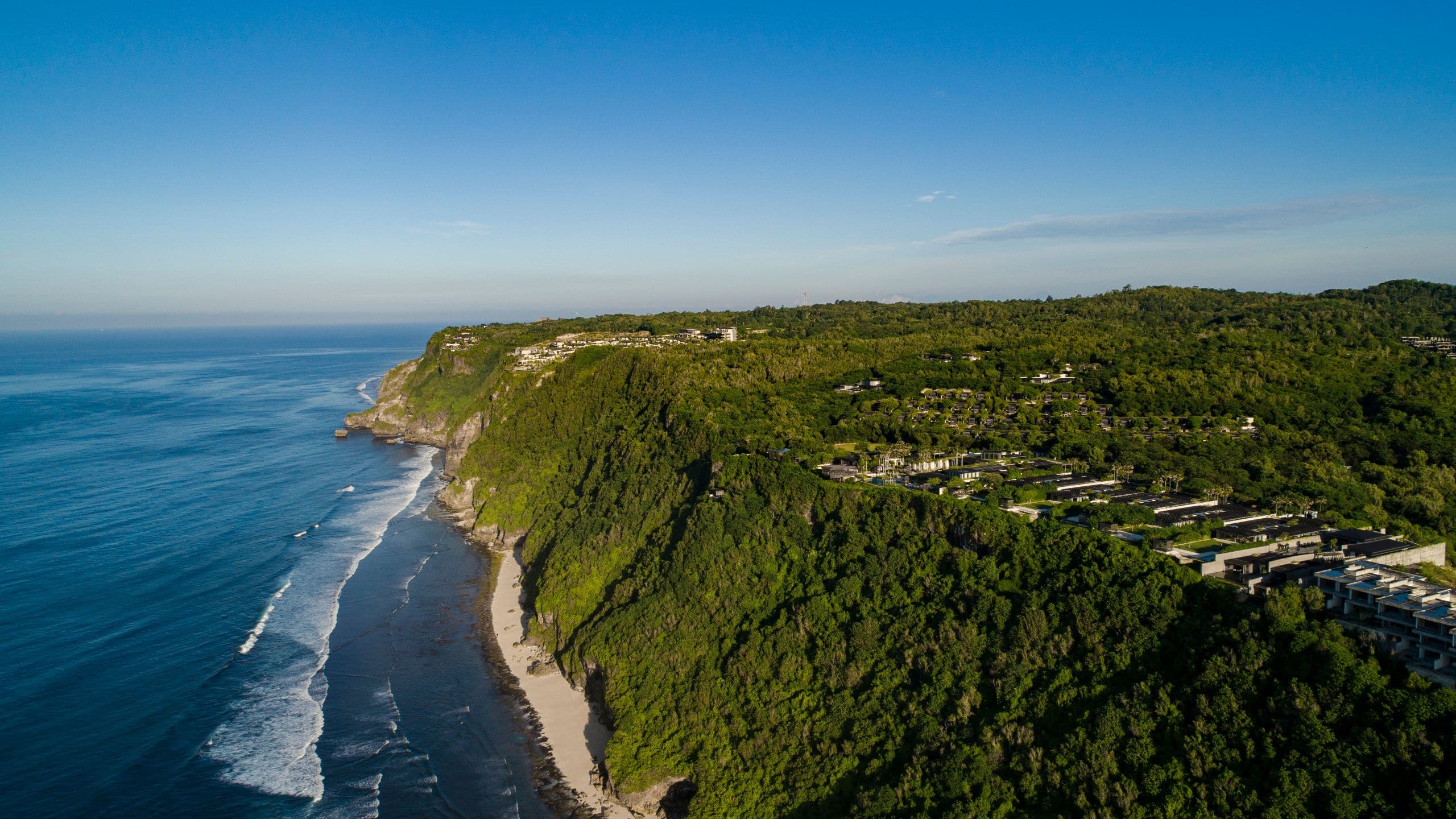 Alila Villas Uluwatu Cliff Edge Aerial Sea View