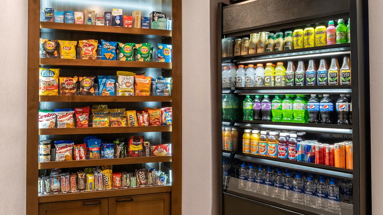 Hyatt Place Charlotte Airport/Billy Graham Parkway grab n go market.