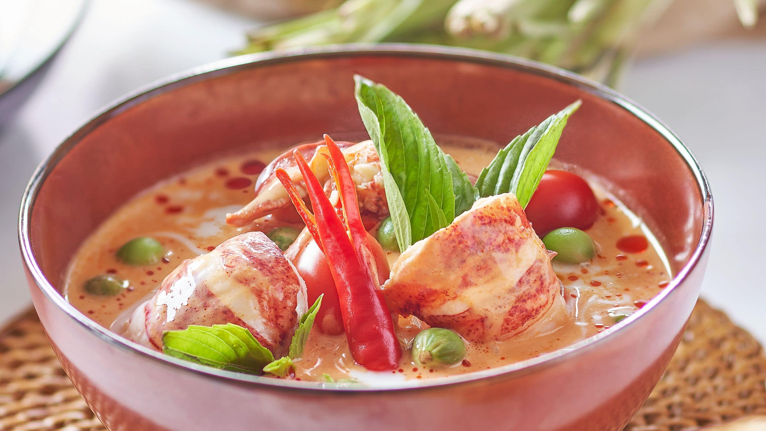 Hyatt Centric Victoria Harbour Hong Kong Thai Lobster Red Curry