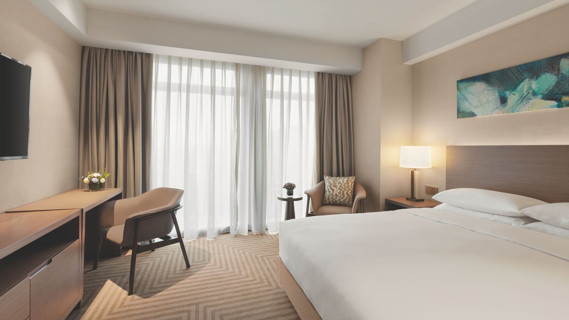 Hyatt House Chengdu Pebble Walk Kitchen Studio King Bed w Sofa Bed