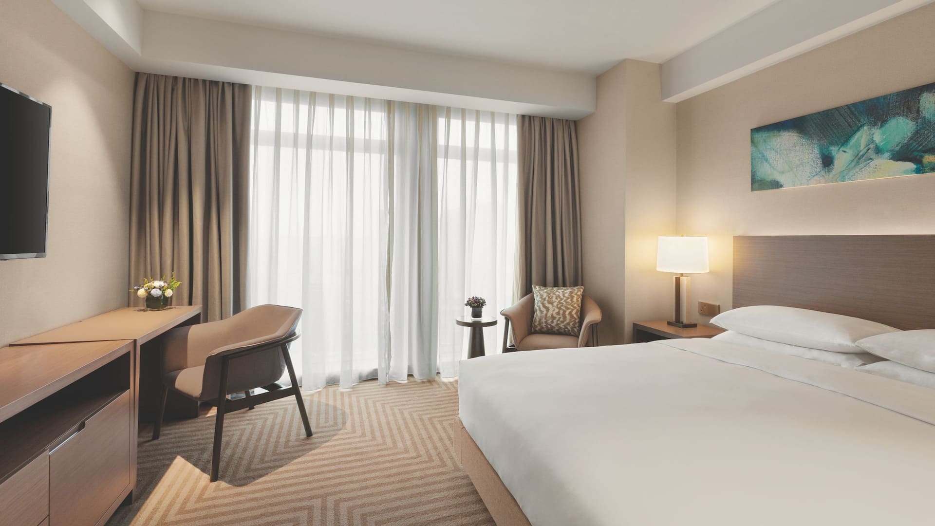 Hyatt House Chengdu Pebble Walk Kitchen Suite King Bed w Sofa Bed