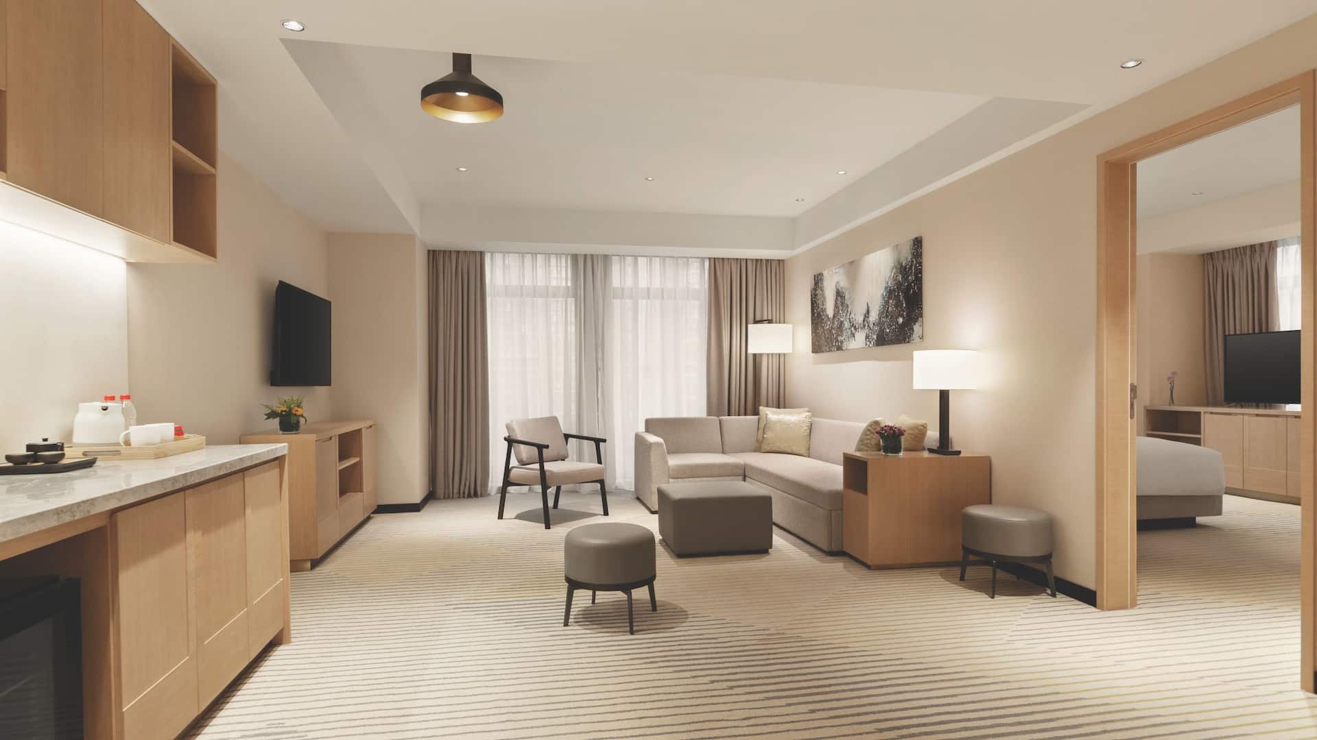 Hyatt Place Chengdu Pebble Walk Suite King Bed w Sofa Bed