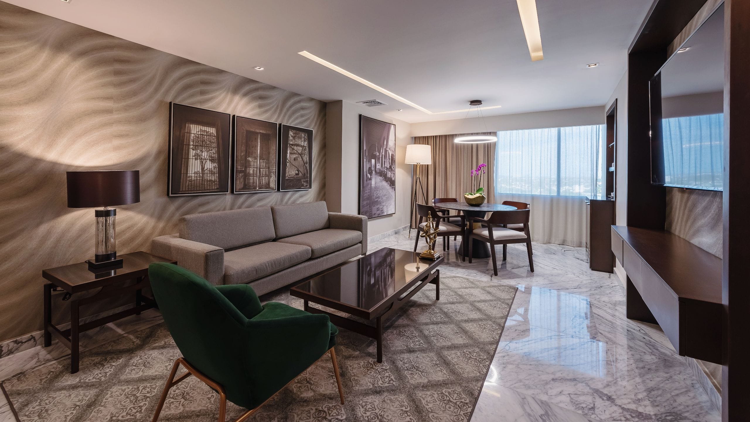 Hyatt Regency Merida Suite King Living Room