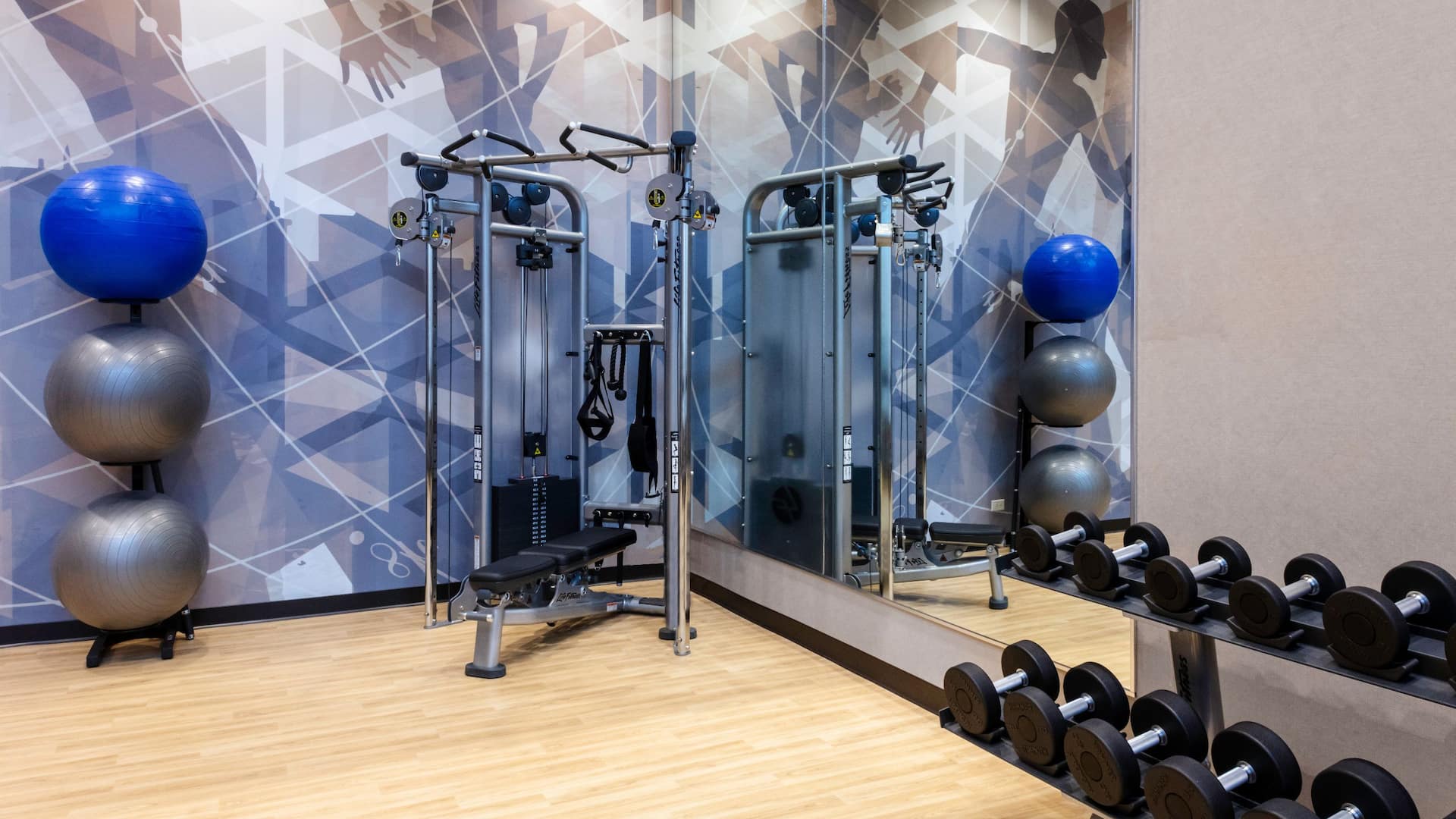 Hyatt House Nashville / Downtown - SoBro Fitness Center Free Weights