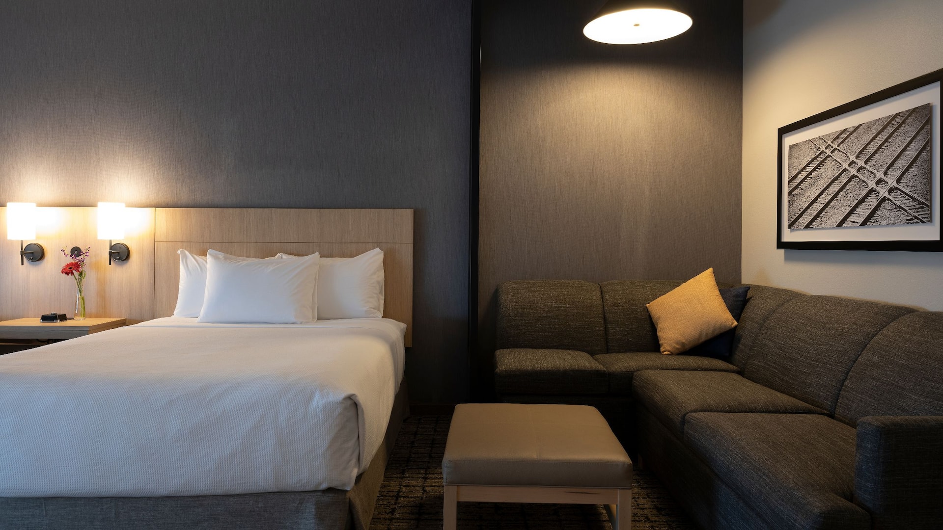 Hyatt Place Indianapolis / Fishers Queen Living Area