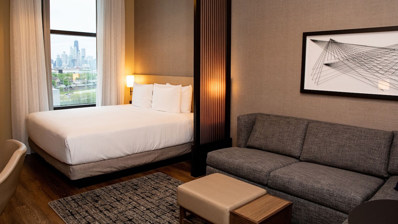 King bed