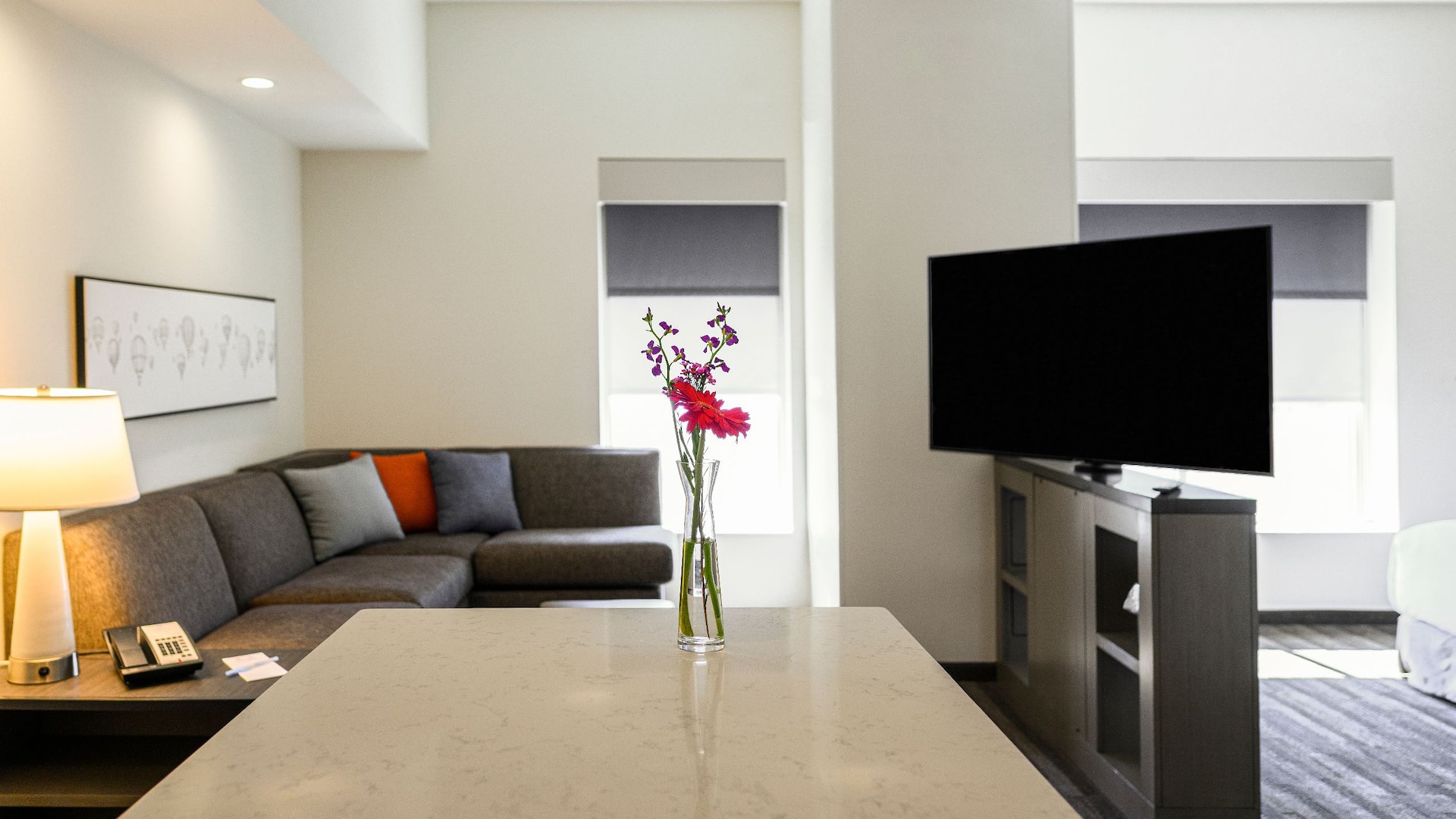 Hyatt House Indianapolis / Fishers Living Area