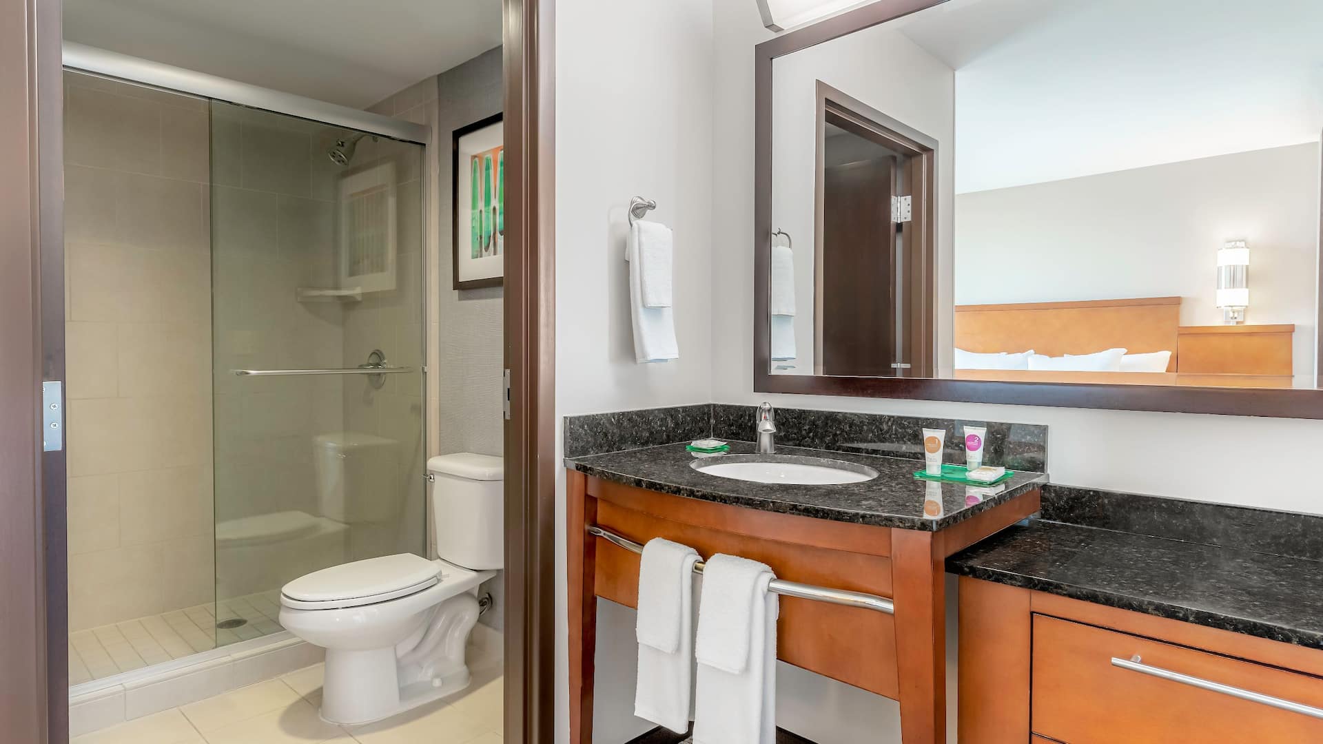 6/6 Hyatt Place Salt Lake City Airport King High Floor Bathroom