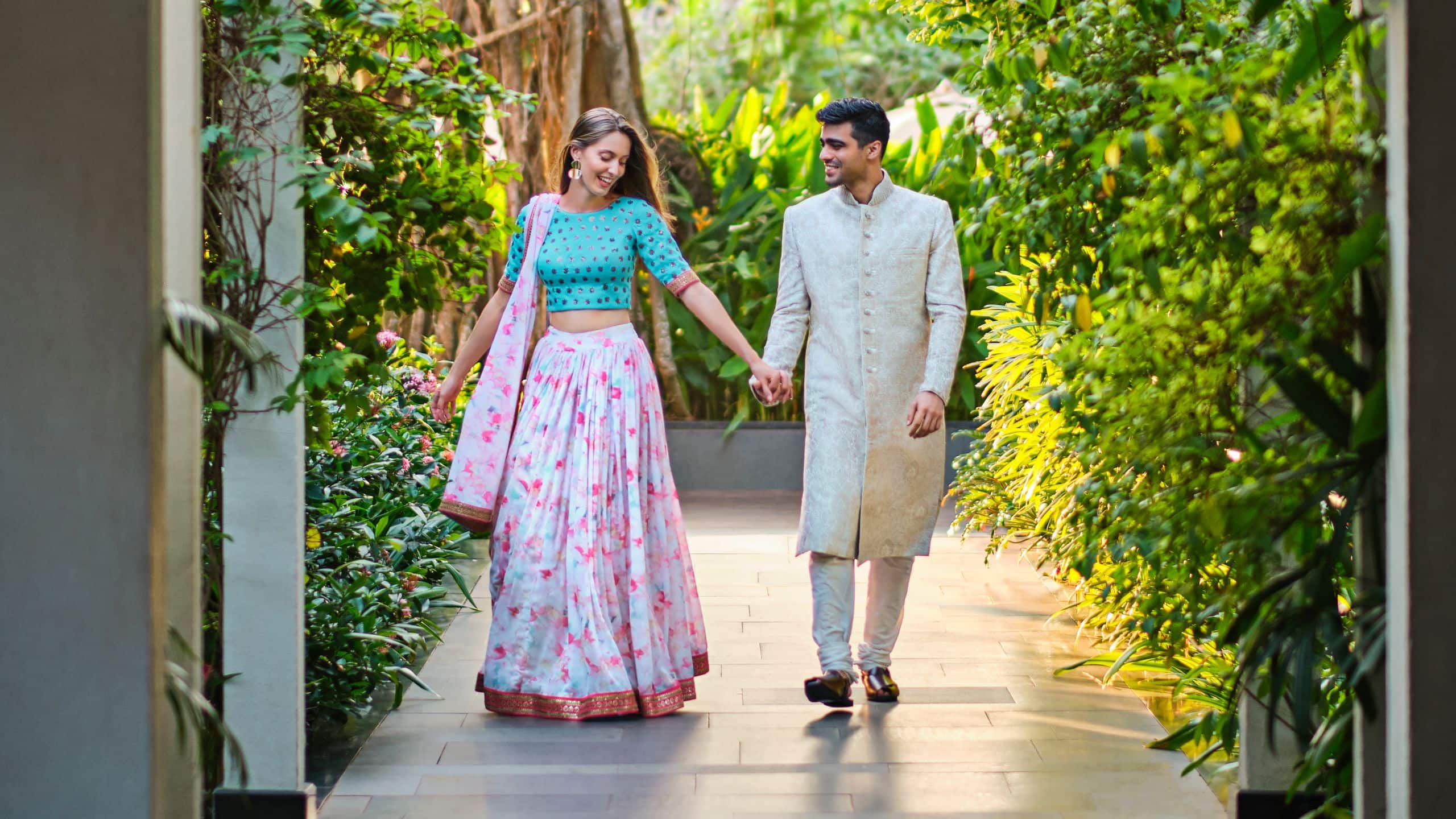 Alila Diwa Goa Wedding Couple