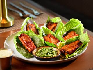 Hyatt Centric Victoria Harbour Hong Kong Cruise Changs Pork Belly Ssam