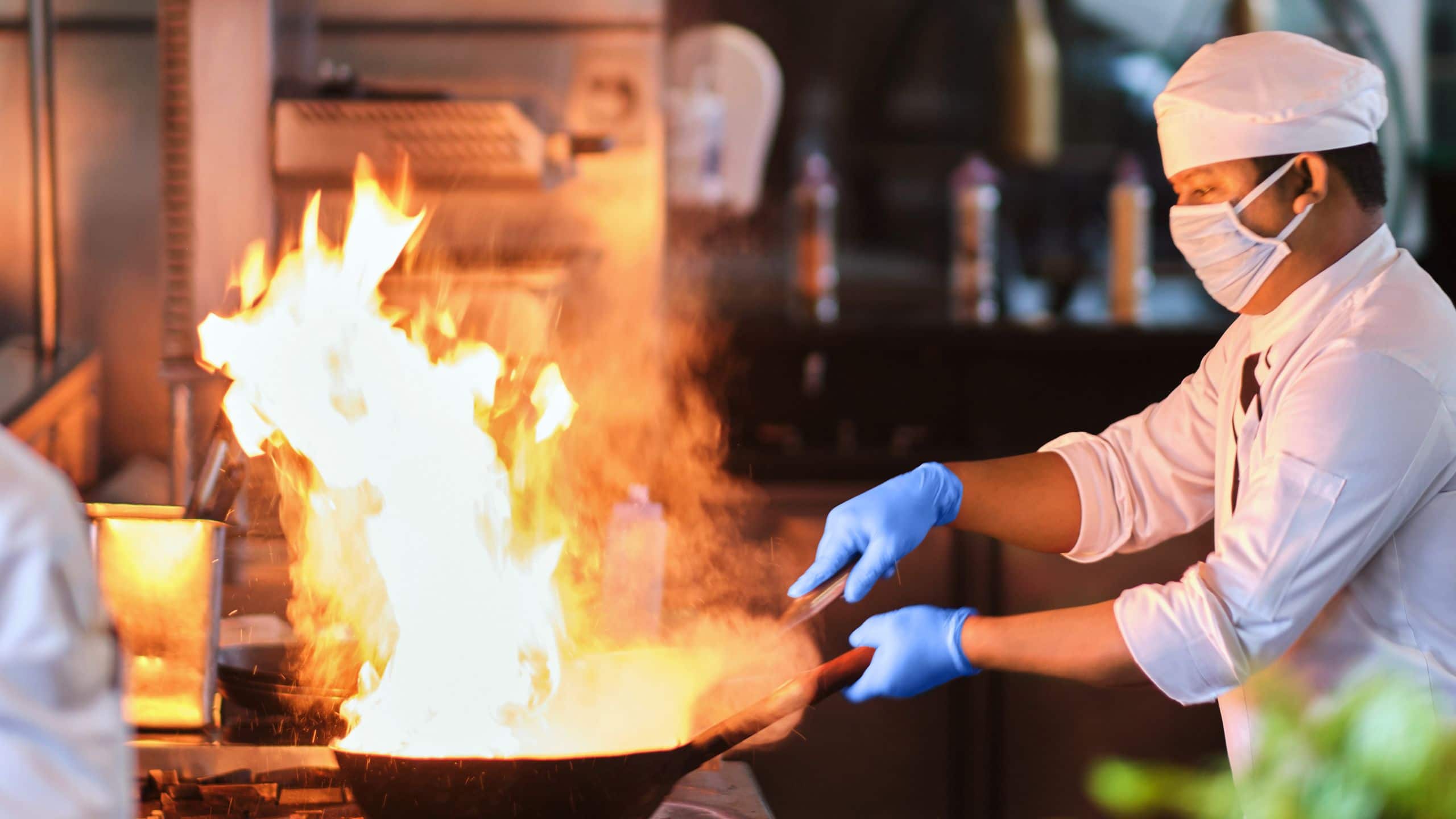 2 of 3 Global Safety Chef Cooking