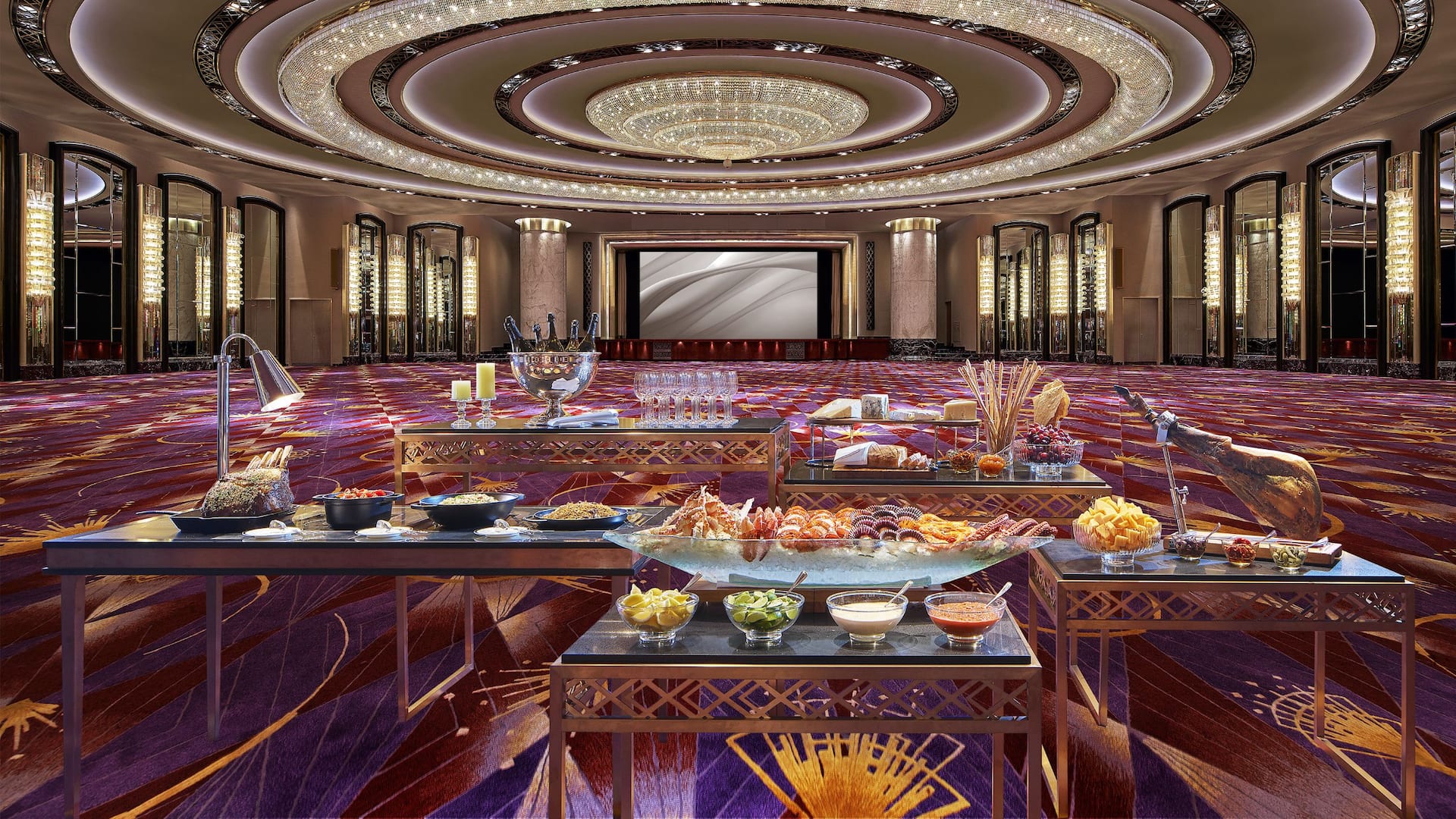 Grand Hyatt Hong Kong Grand Ballroom Food Station