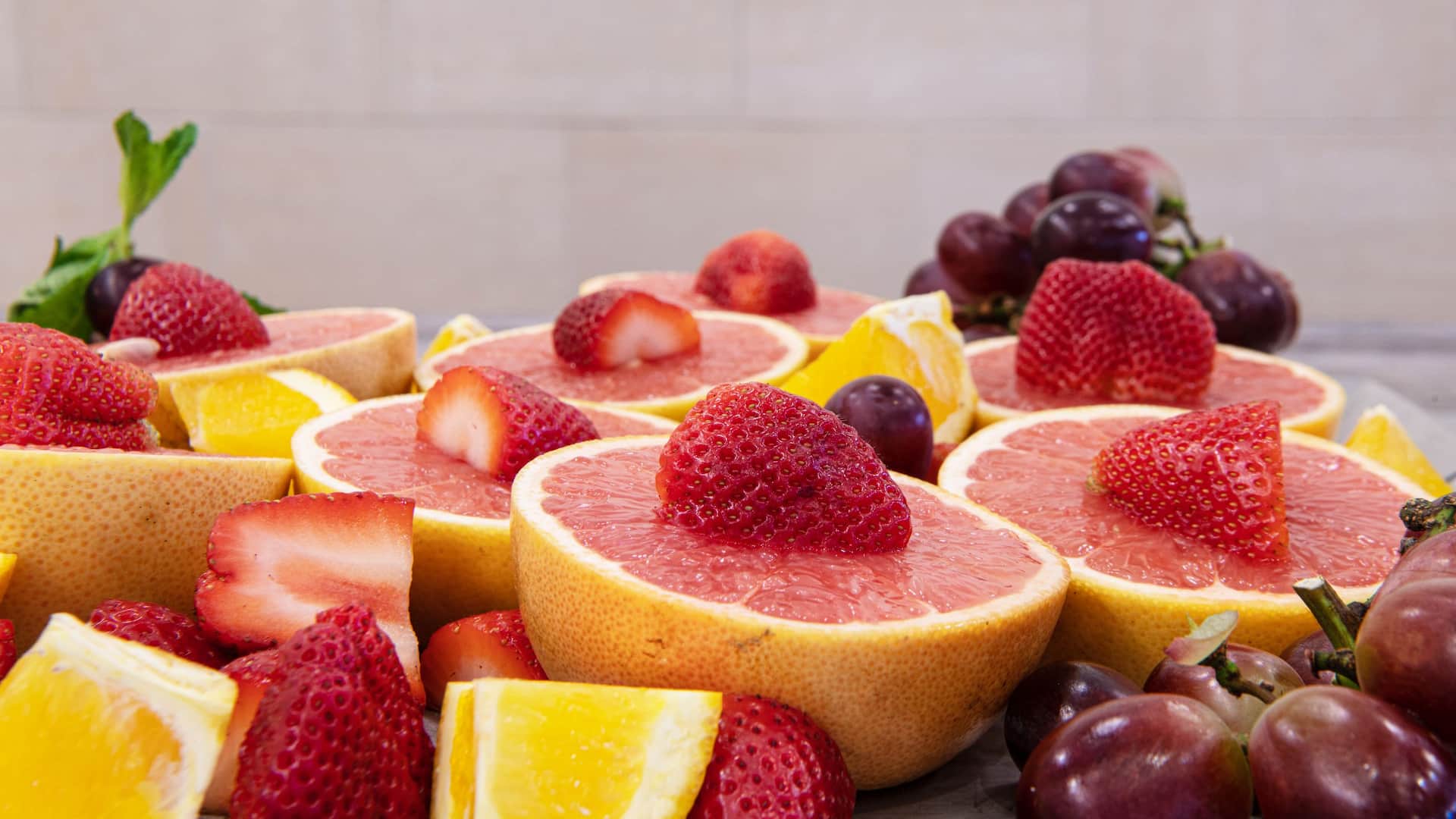 Hyatt Regency Long Island Buffet Close up