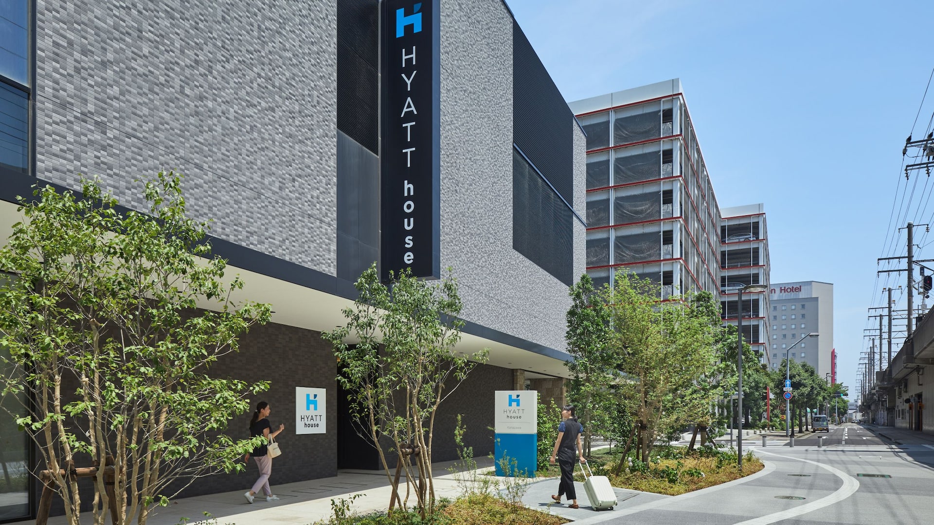 Hyatt House Kanazawa Entrance Daytime Guests