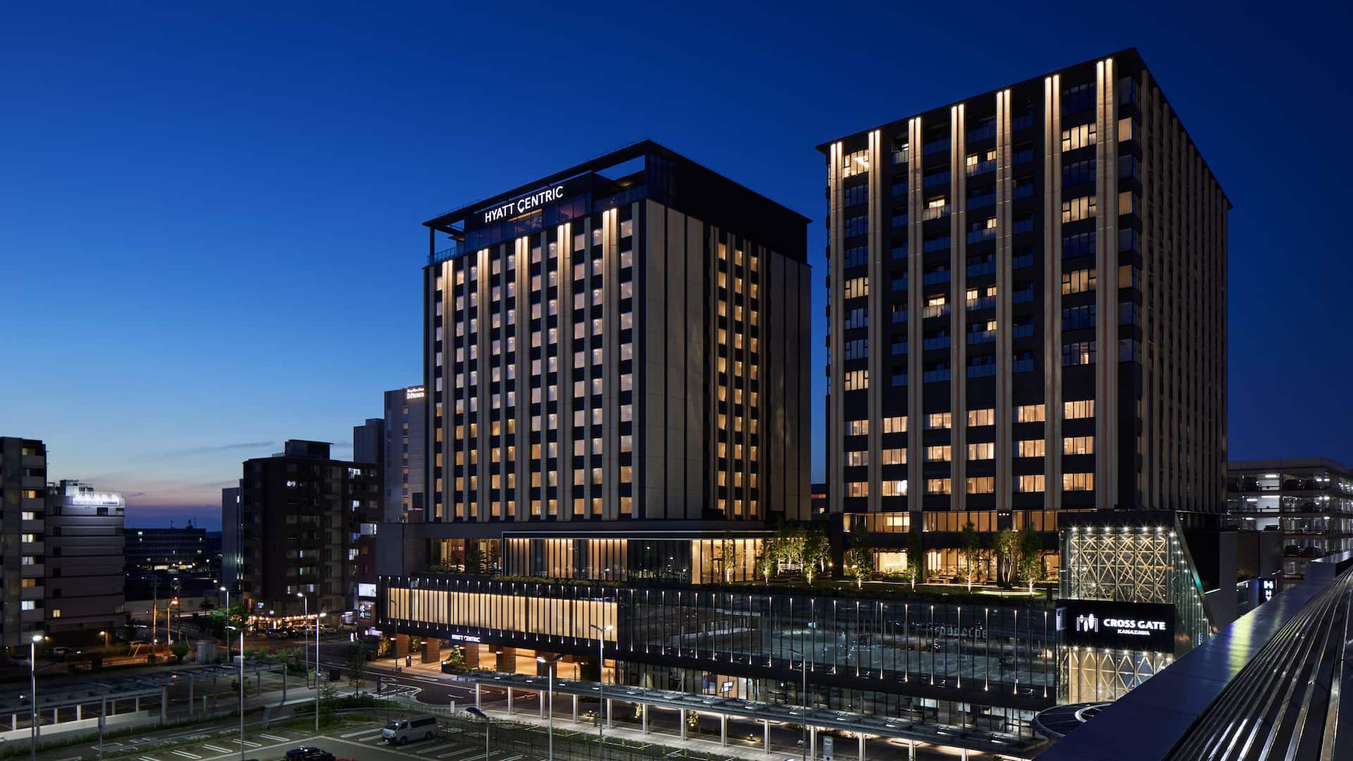 Hyatt House Kanazawa Exterior Night