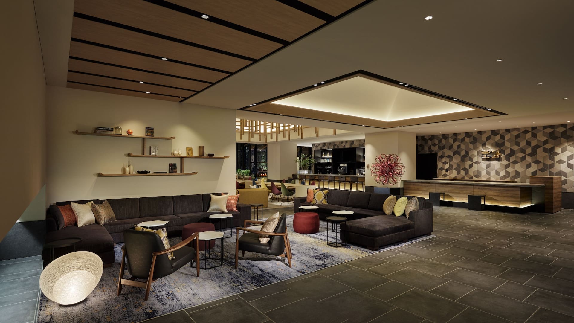 Hyatt House Kanazawa Lobby Night