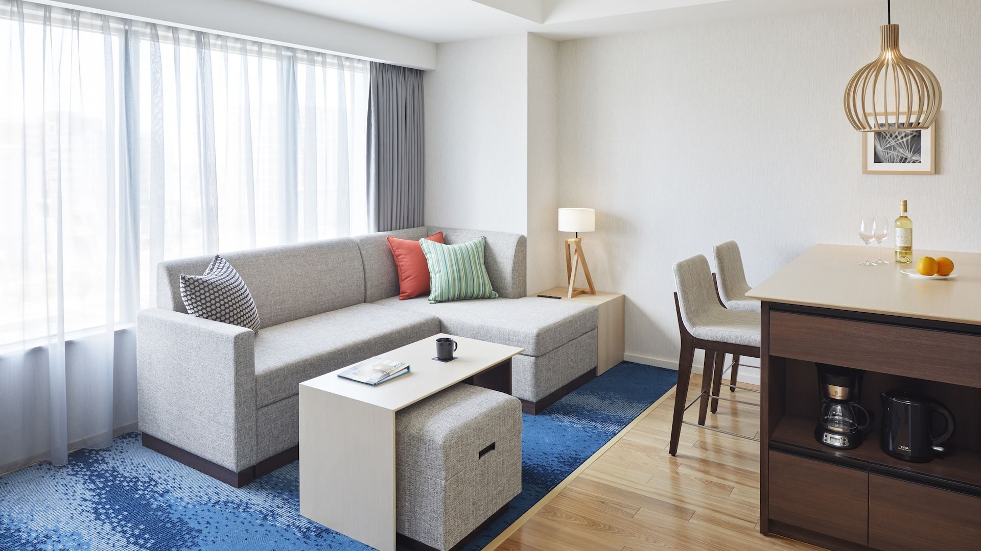 Hyatt House Kanazawa Kitchen Suite Twin Living