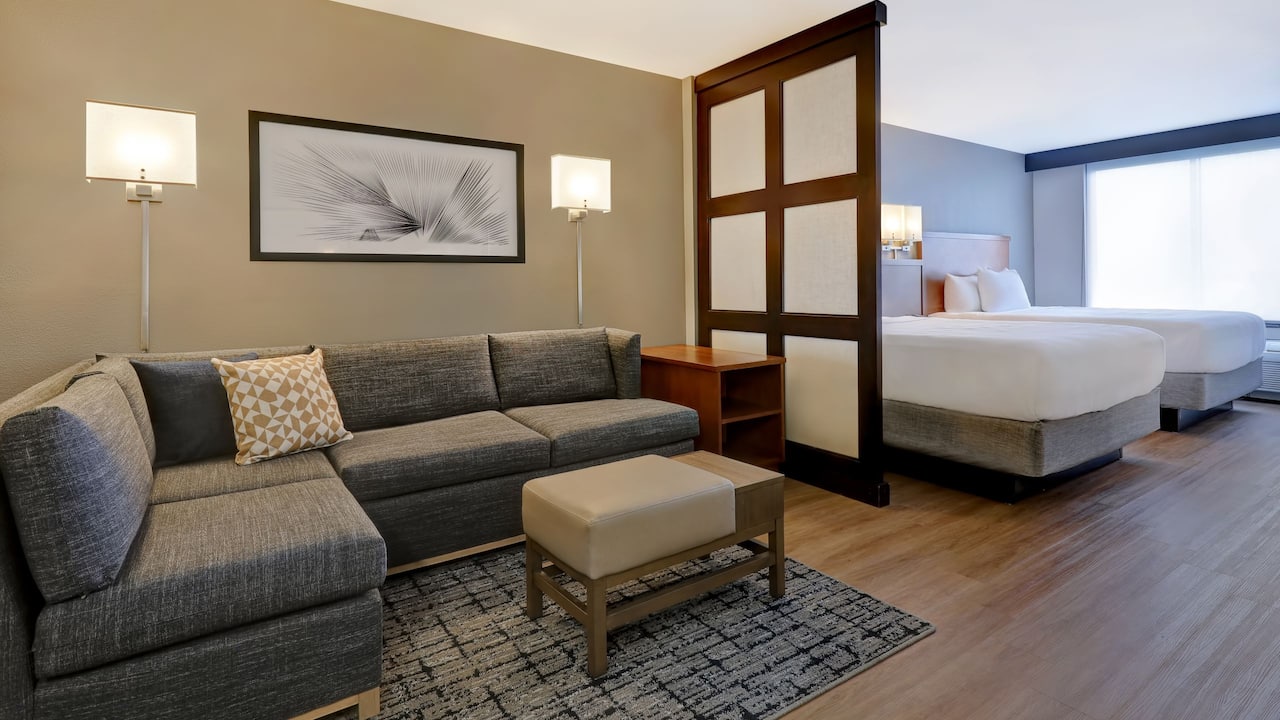 Hyatt Place San Antonio North/Stone Oak Two Queen Beds High Floor (with sofa bed)