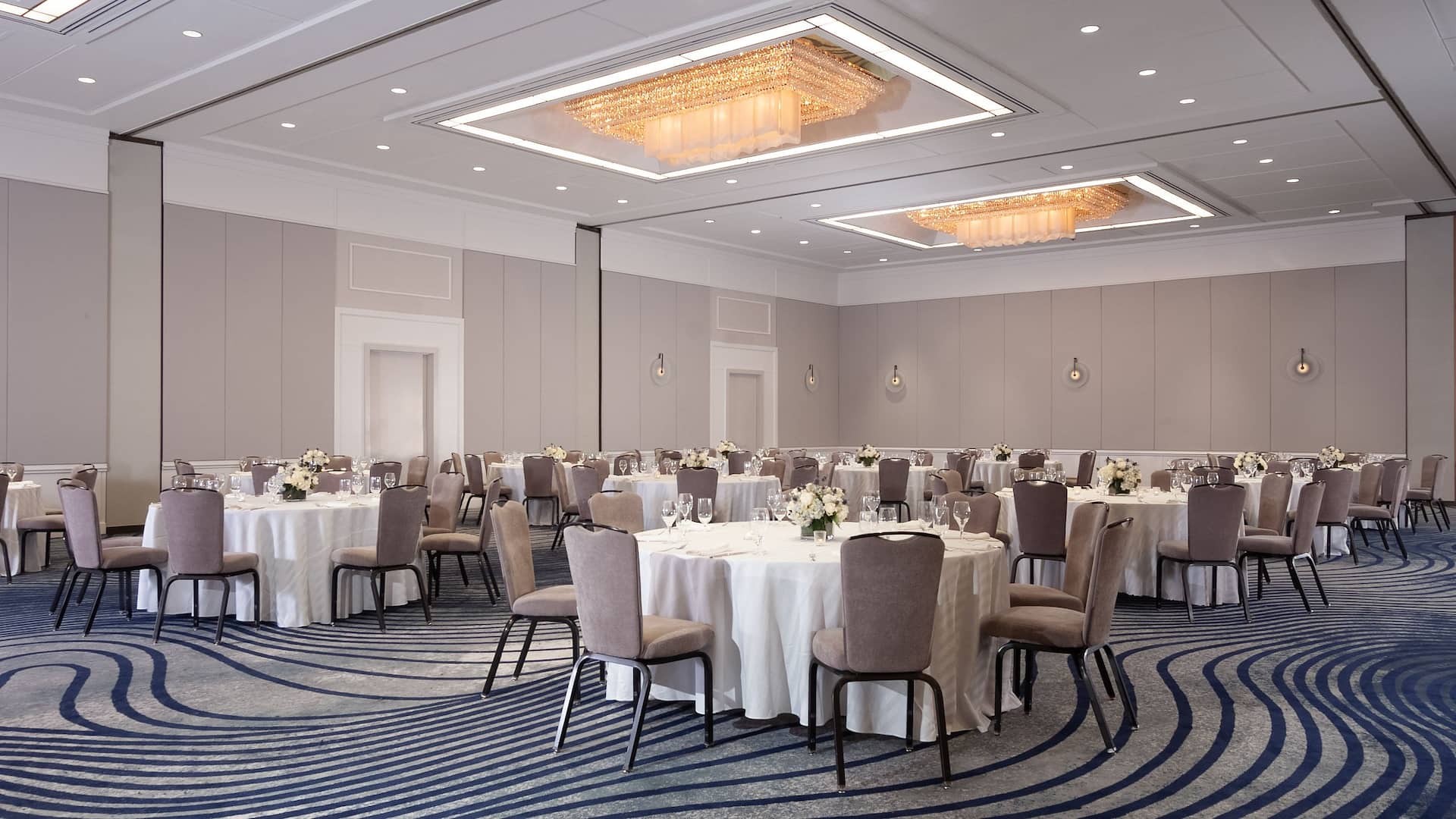 Regency Ballroom Social Set-Up at Hyatt Regency Greenwich