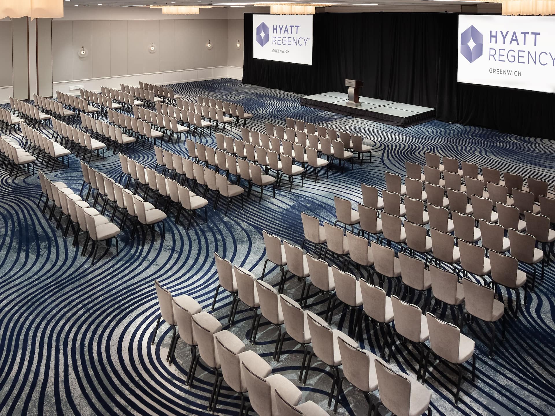 Hyatt Regency Greenwich Sun Court Ballroom Tent
