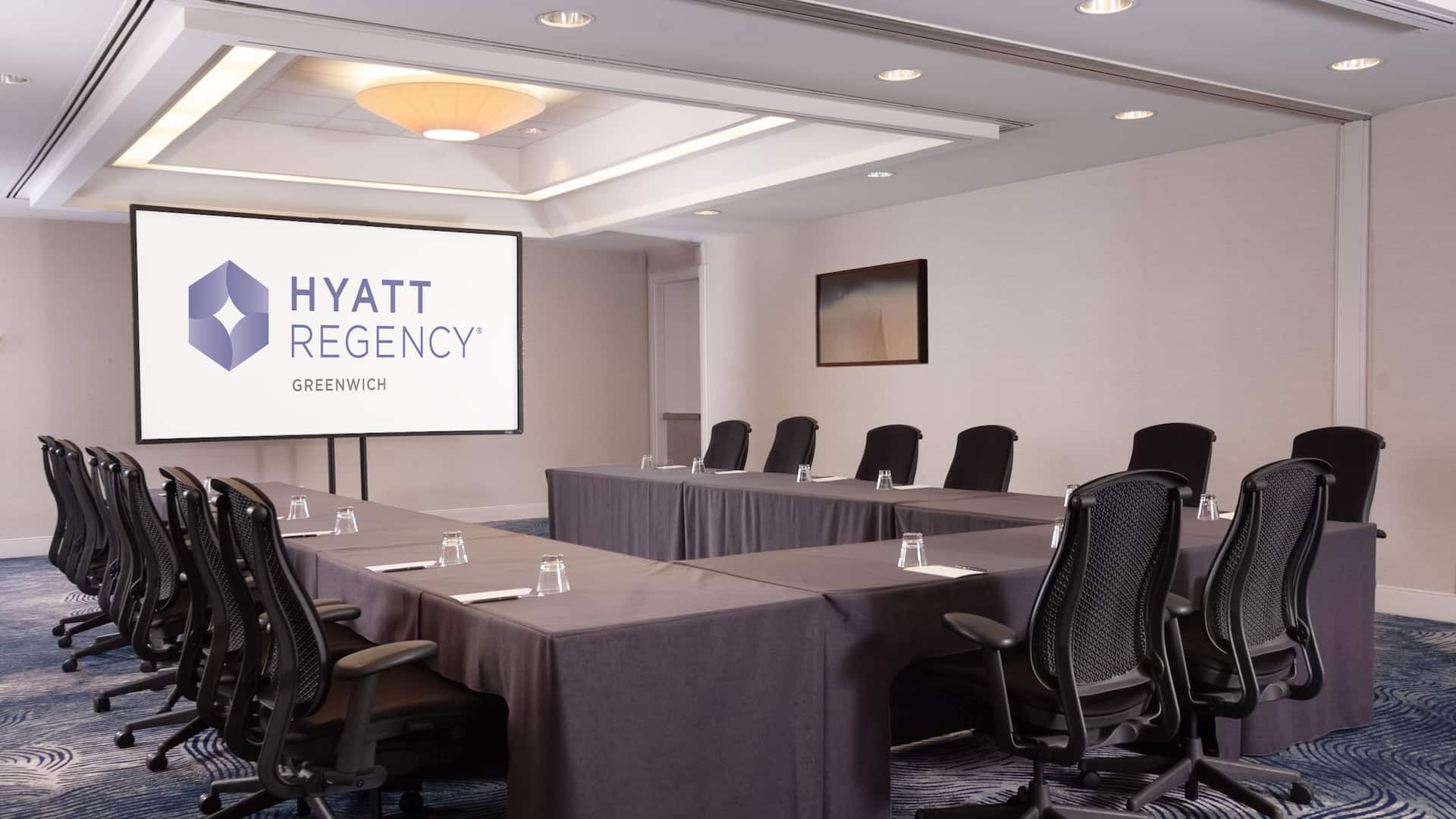 2 of 3 Hyatt Regency Greenwich Regency Ballroom Winthrop U Shape