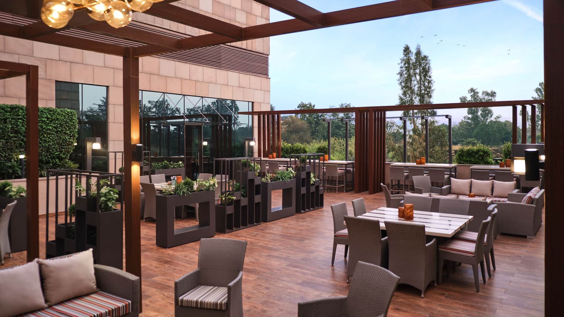 Hyatt Regency Chandigarh Skyroom Piccante Terrace