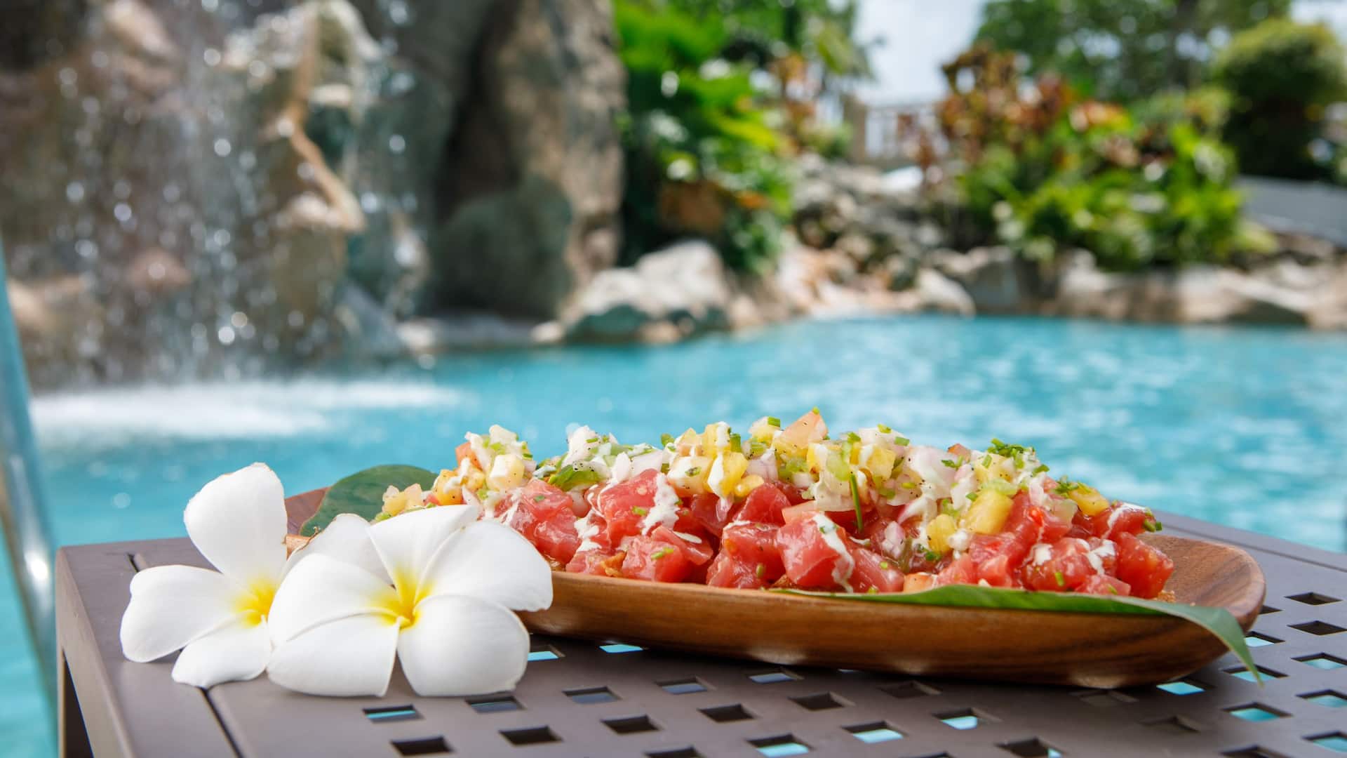 Hyatt Regency Guam Breezes Tuna Poke